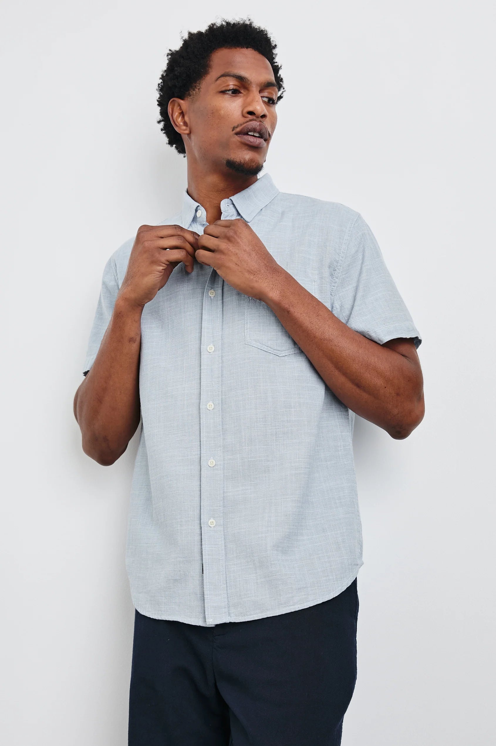 Fairfax Shirt - Tidal Etch