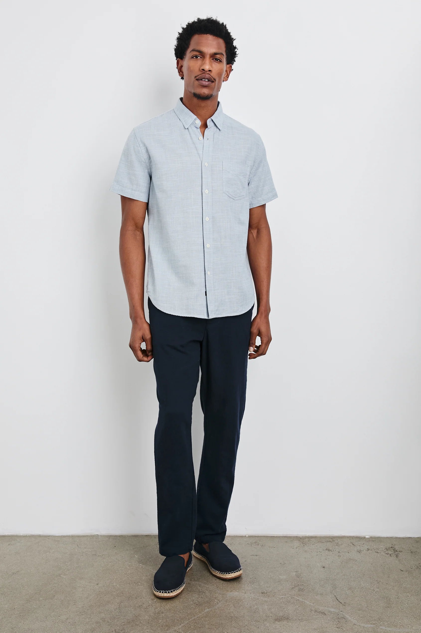 Fairfax Shirt - Tidal Etch