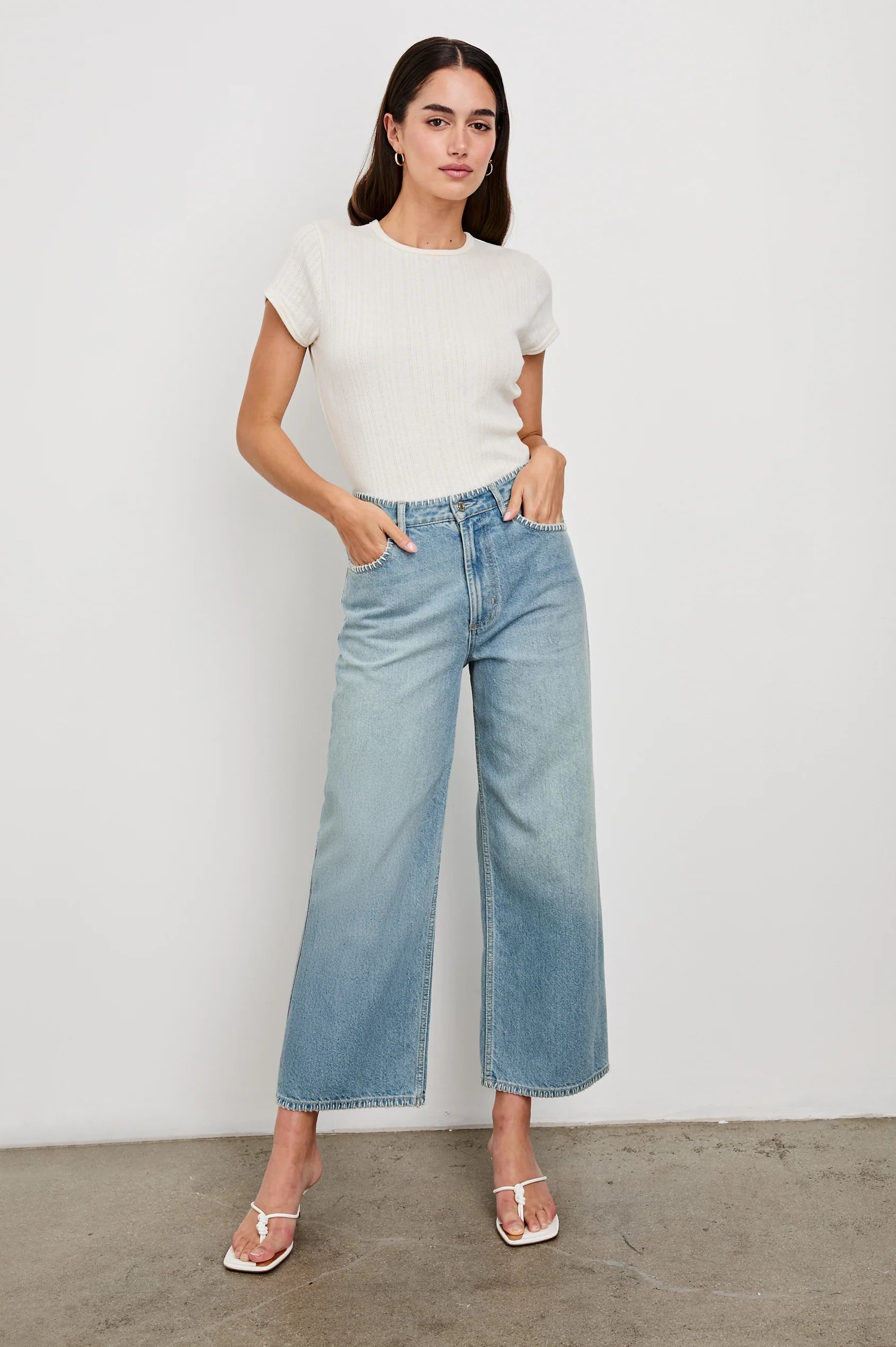 Getty Crop Wide Leg