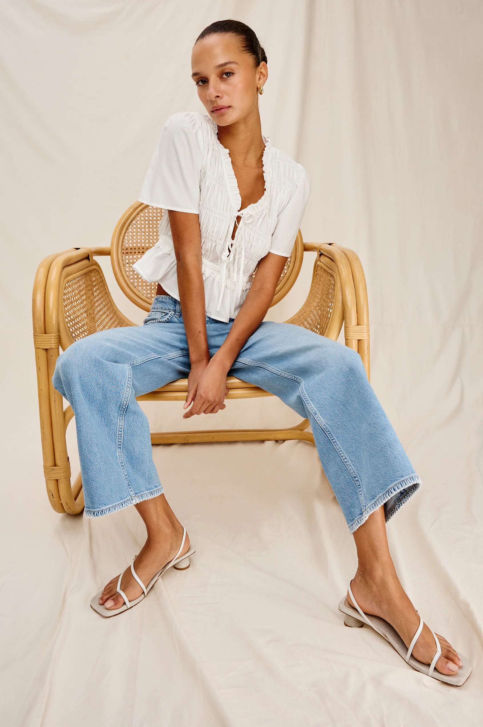 Getty Crop Wide Leg