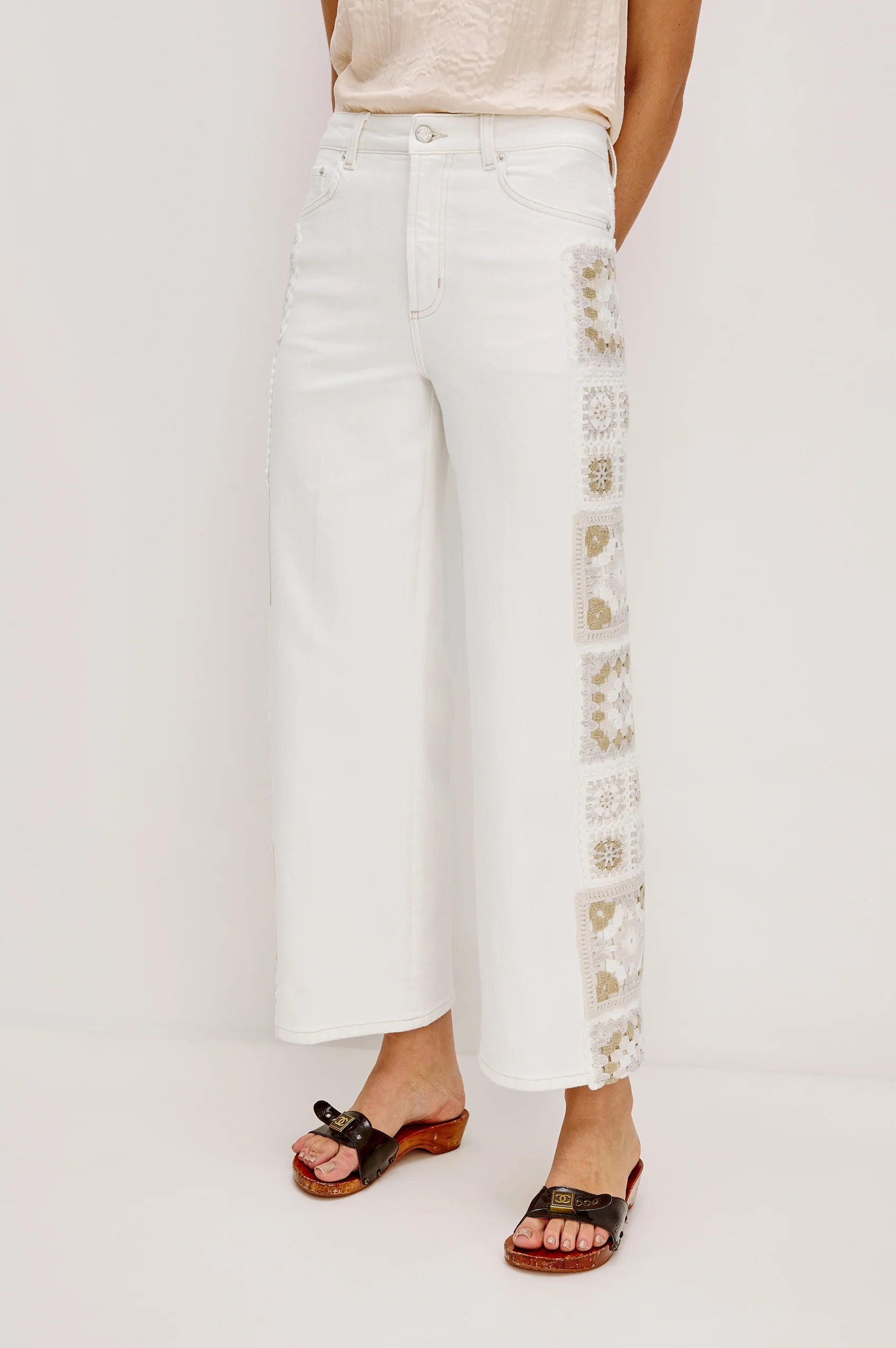 Getty Crop Wide Leg