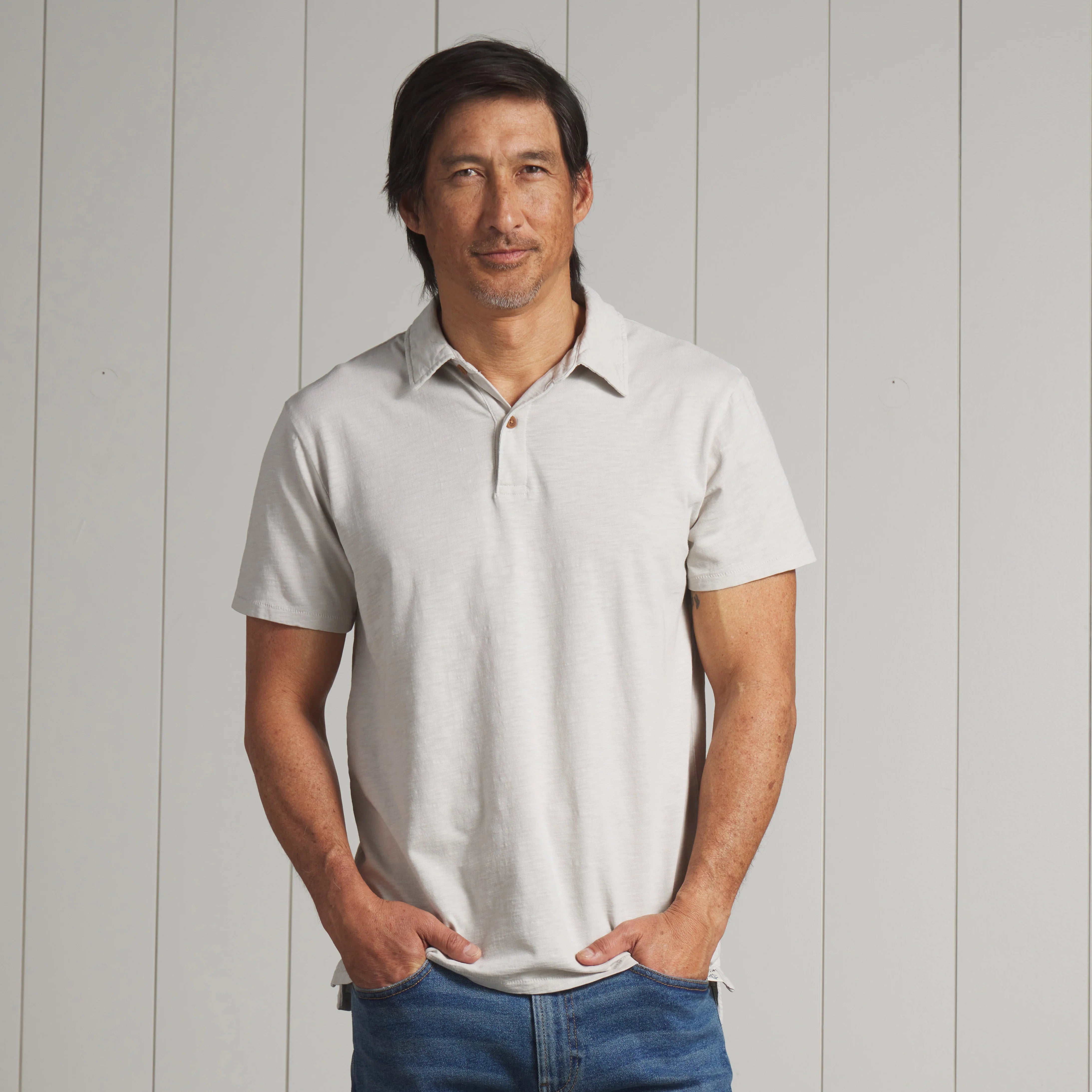 Sunwashed 2 Button Polo