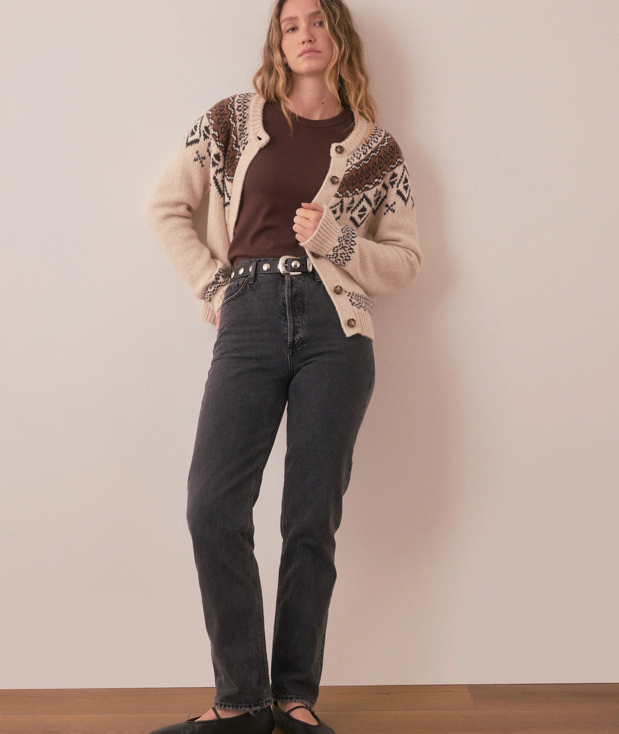 Lexi Rib Sun-In Longsleeve Crew Tee