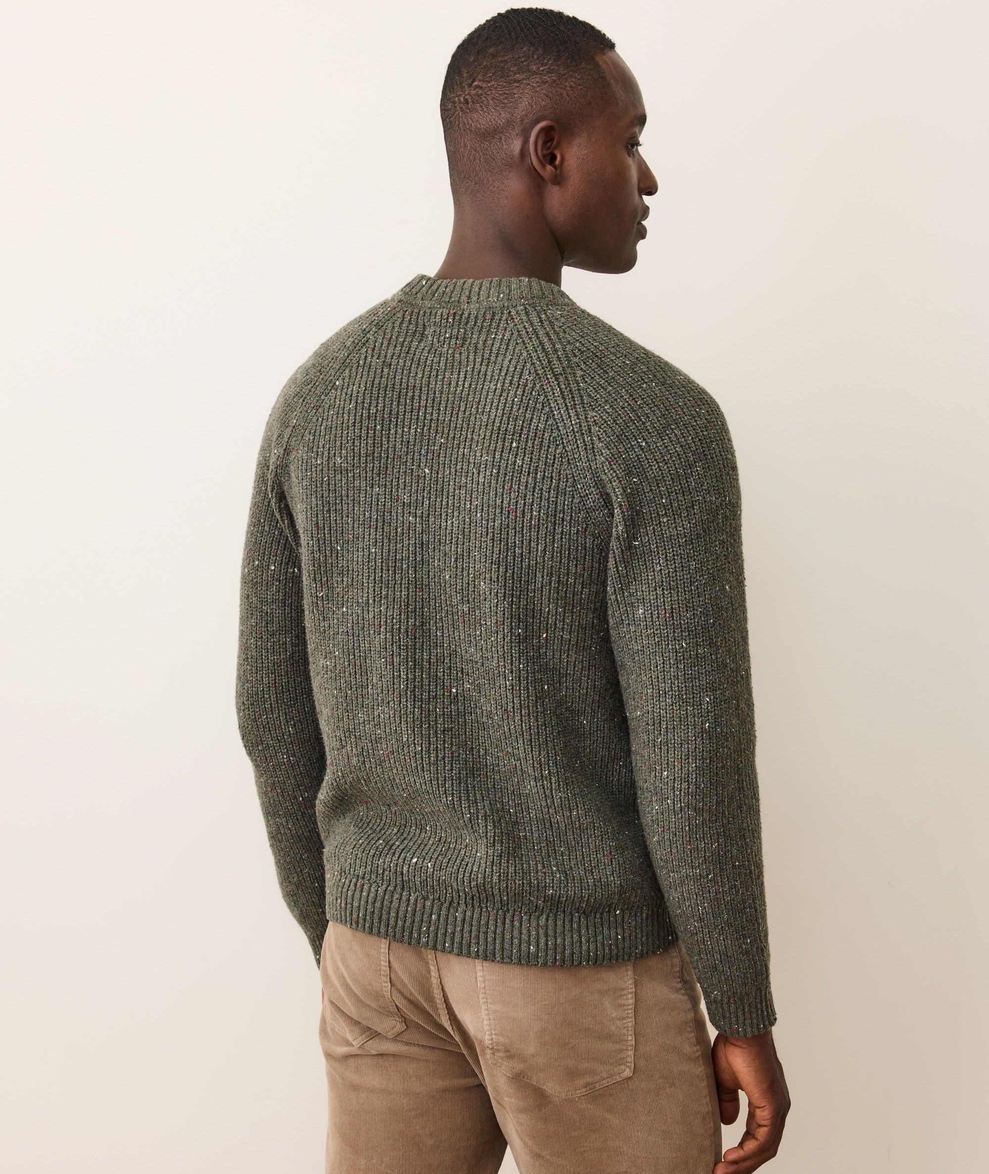 Inverness Crew Sweater - Green Gables Neps