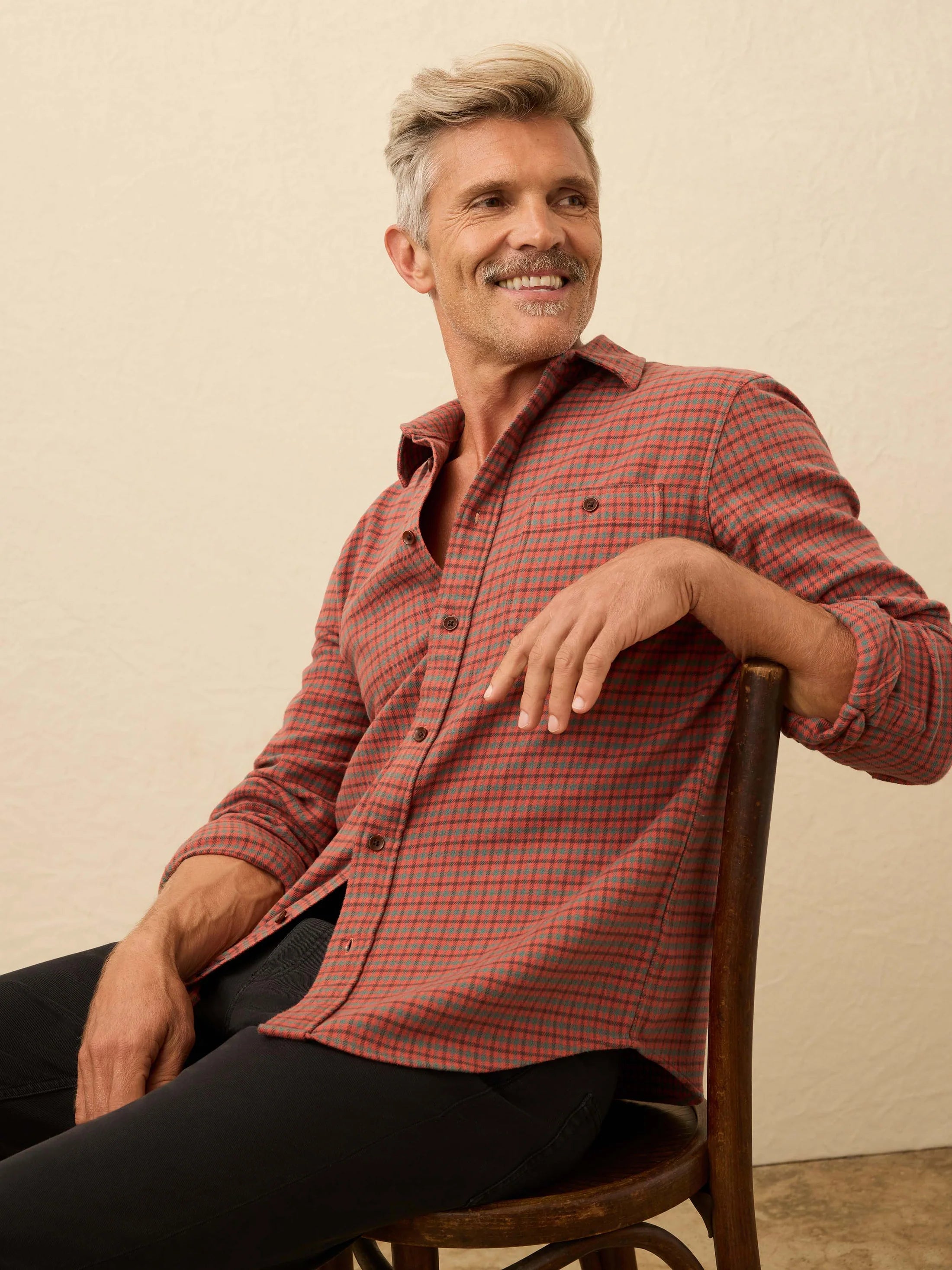 Super Brushed Flannel - Amber Hills Check