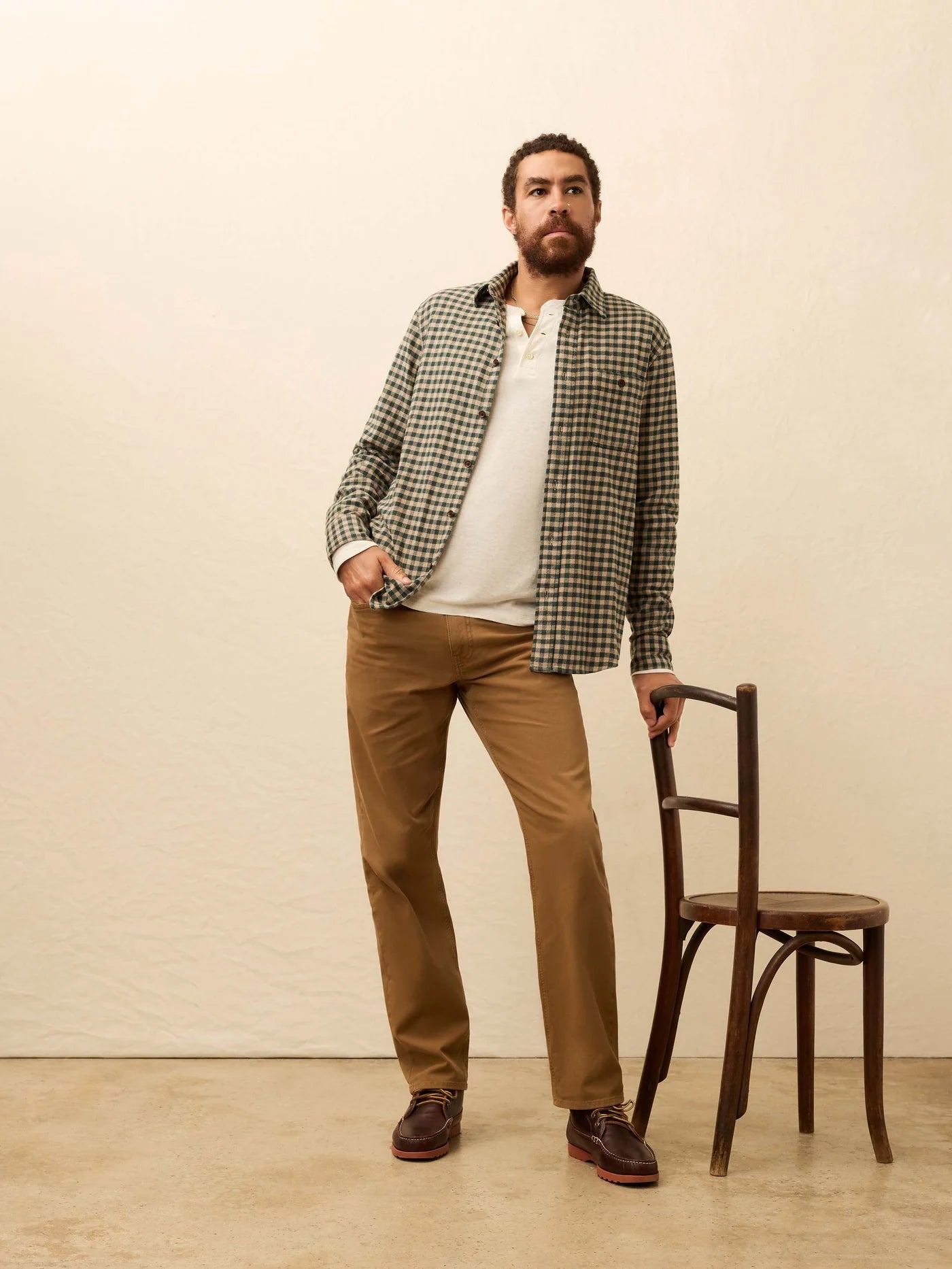 Super Brushed Flannel - Pinewood Gingham