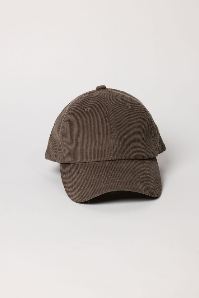Classic Corduroy Cap - Taupe