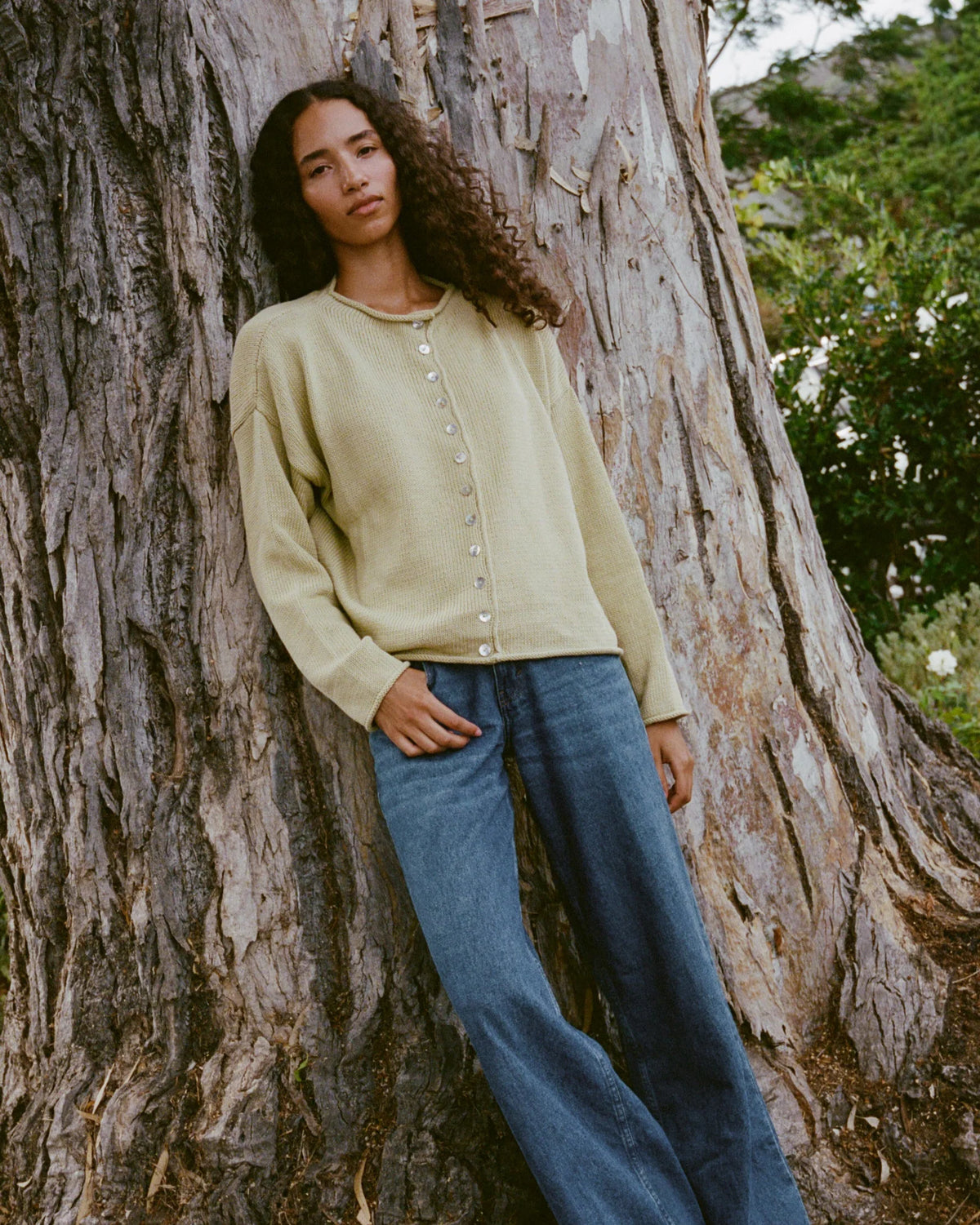 Gemma Cardigan - Fennel