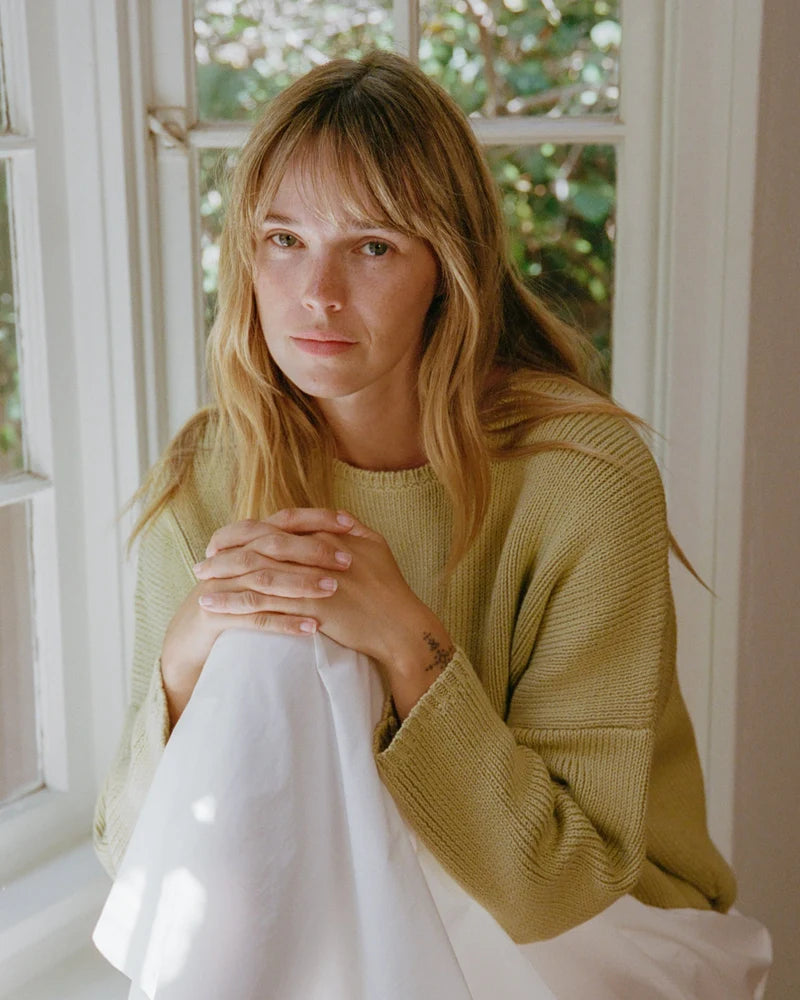 Travel Sweater - Fennel