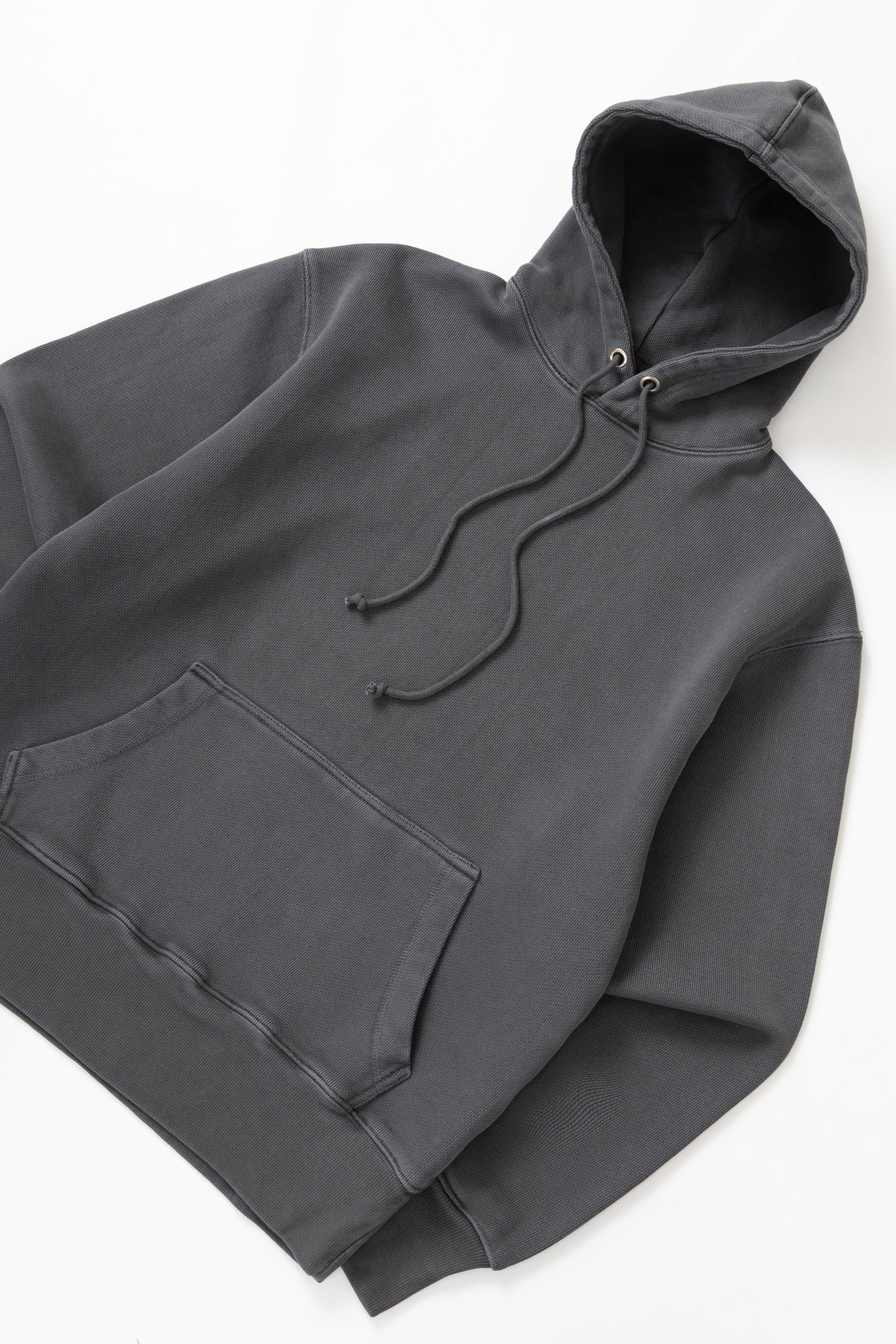 Loopback Hoodie - Washed Black