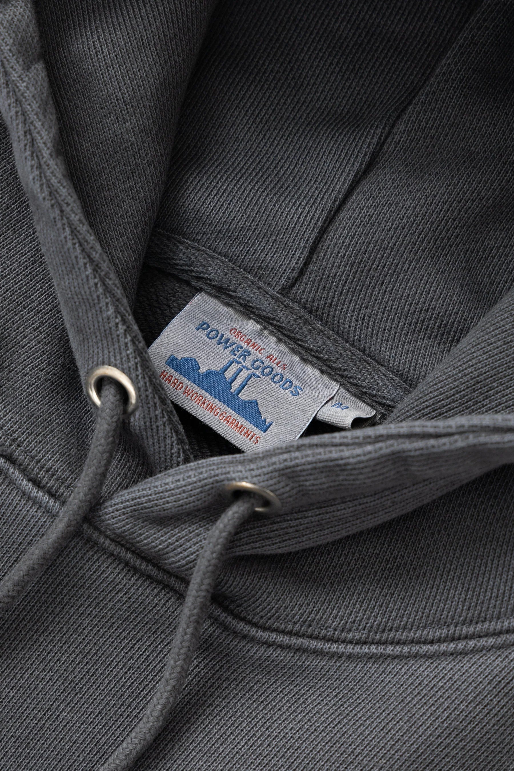 Loopback Hoodie - Washed Black