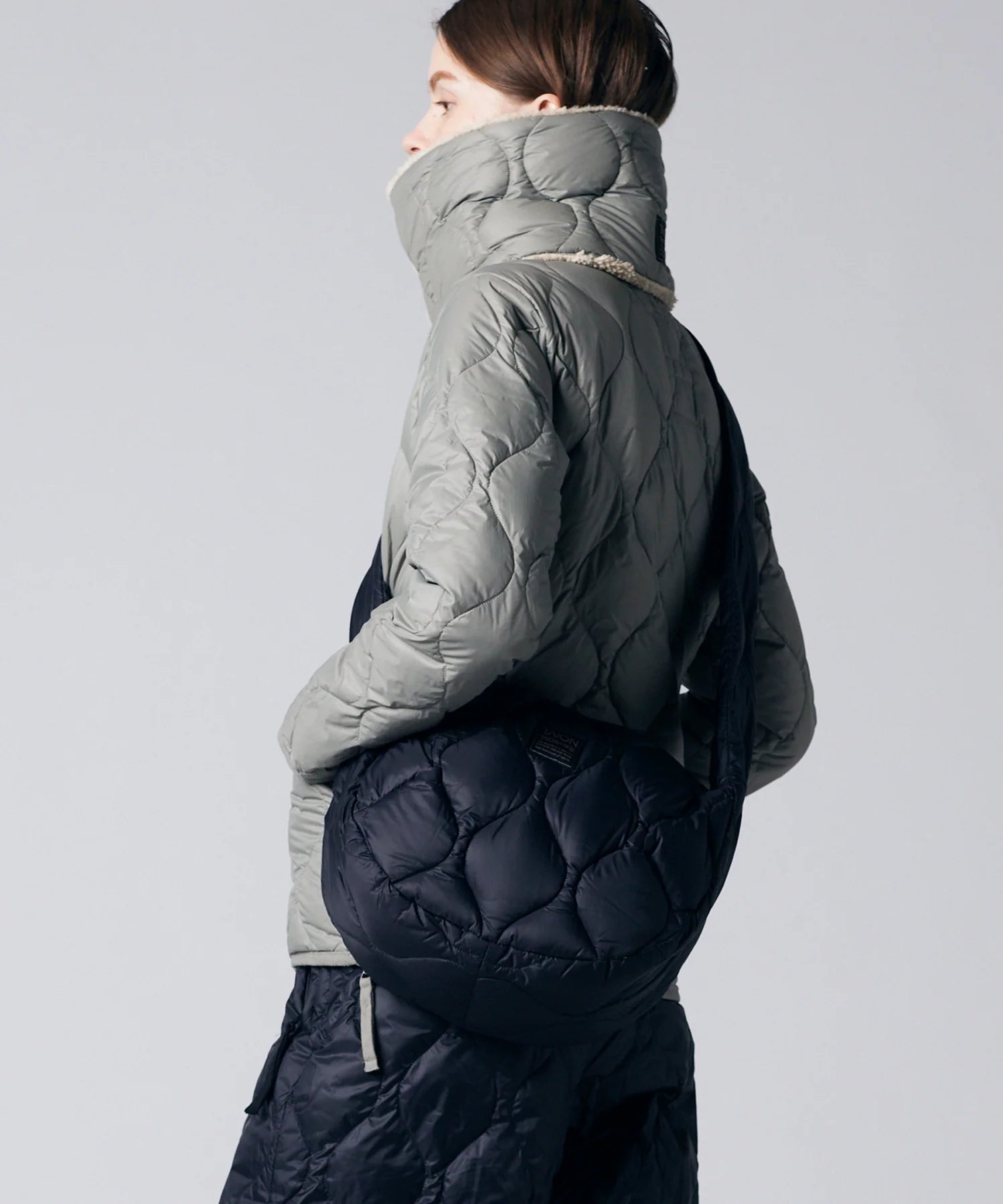 Military Banana Shoulder Down Bag - M