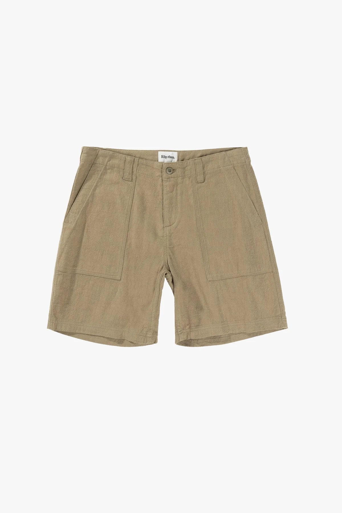 Worn Path Textured Linen Short