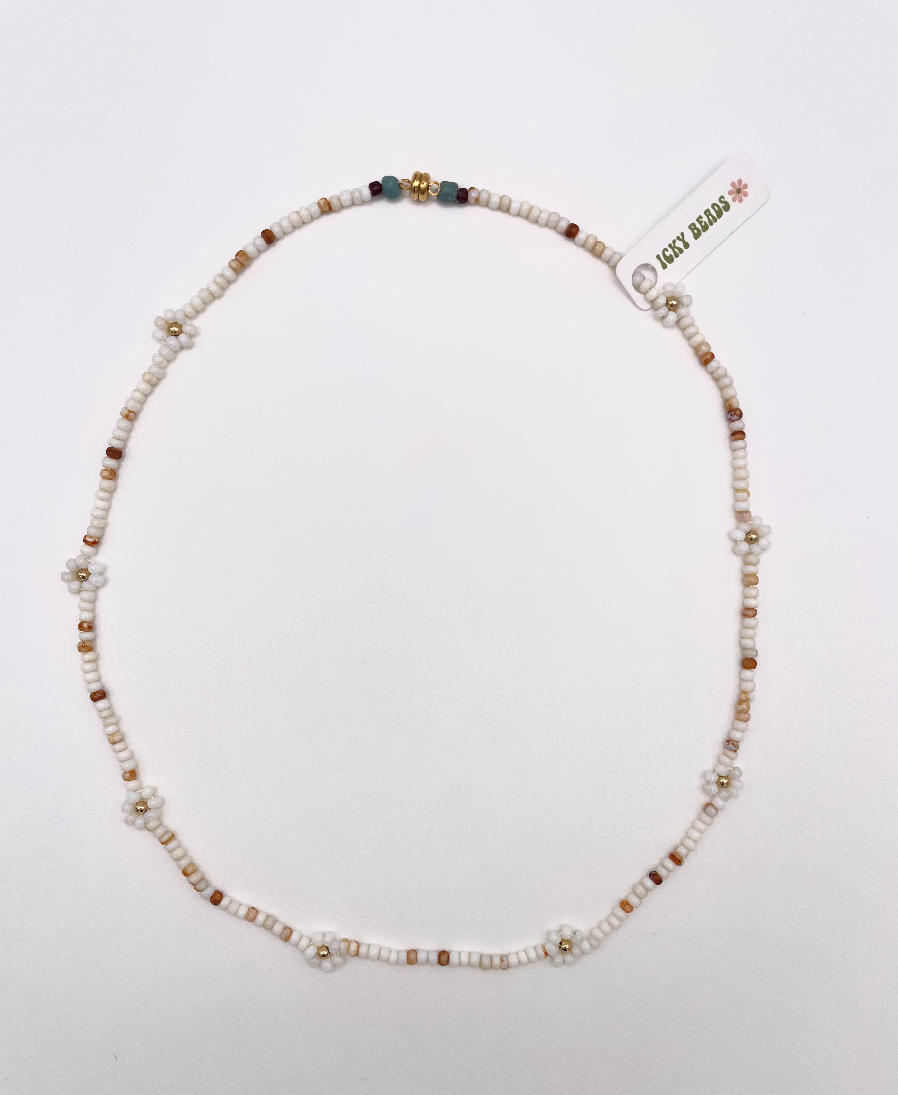 Vintage Icky Beads Daisy Chain