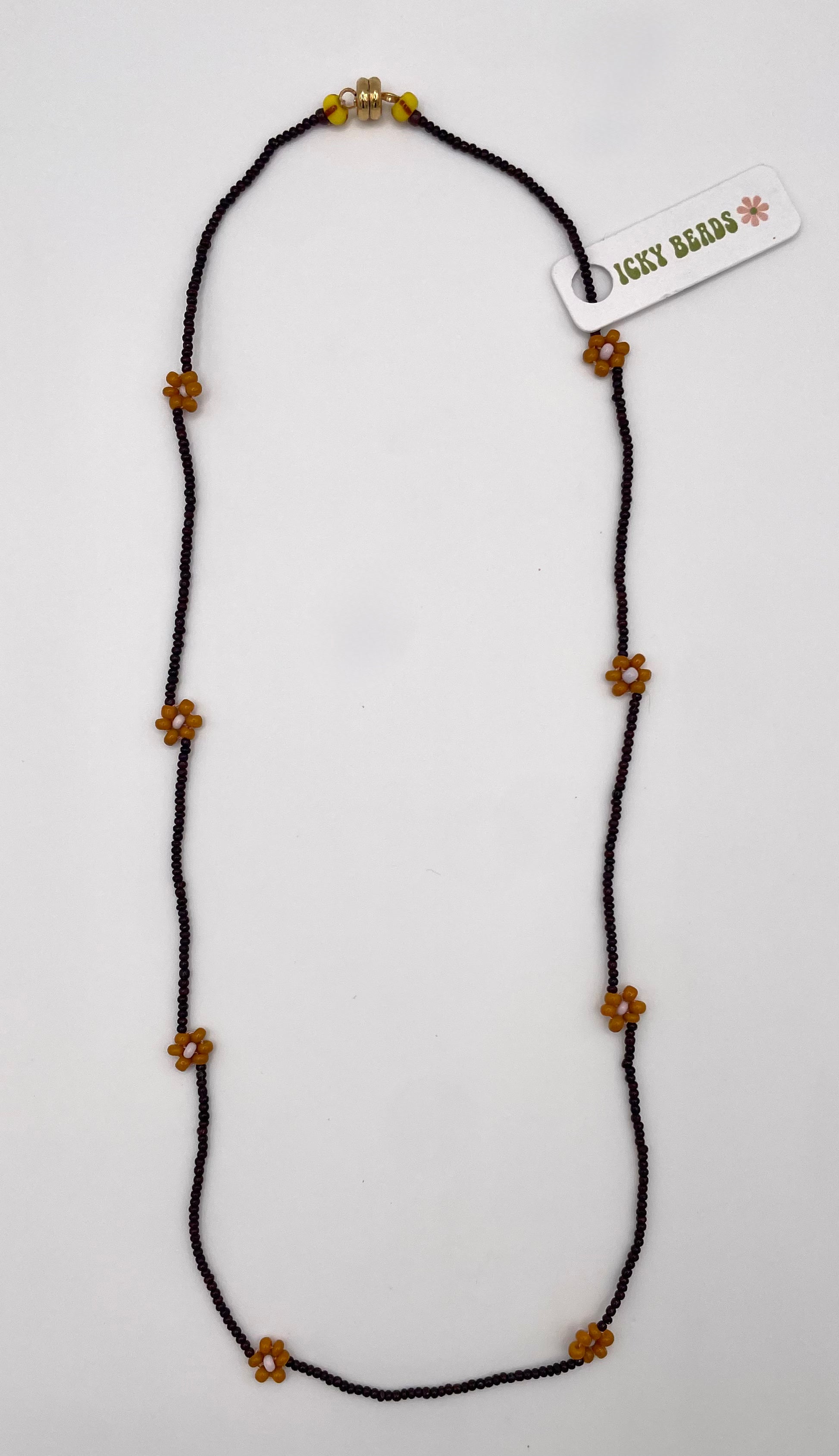 Vintage Icky Beads Daisy Chain