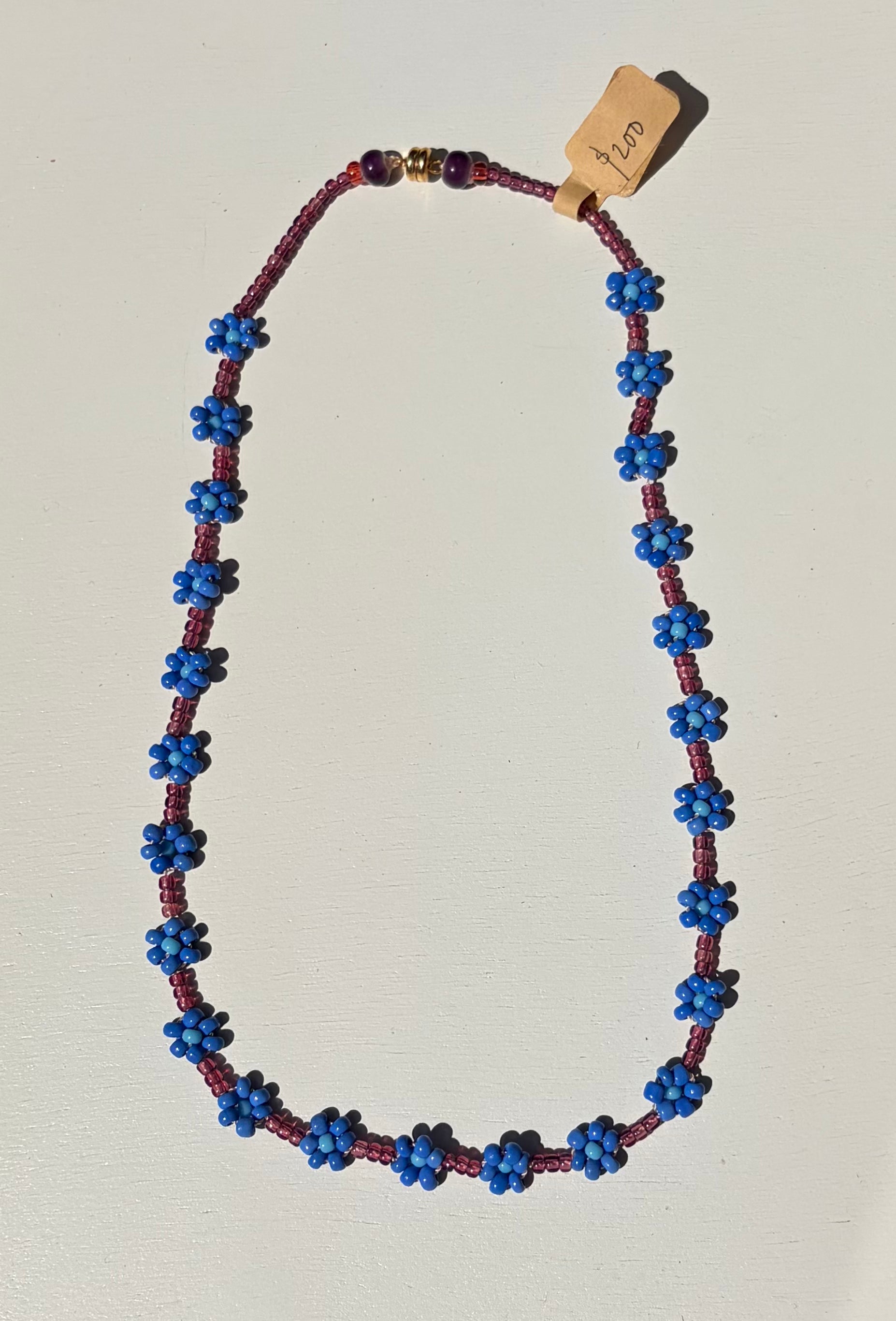Vintage Icky Beads Daisy Chain | Long
