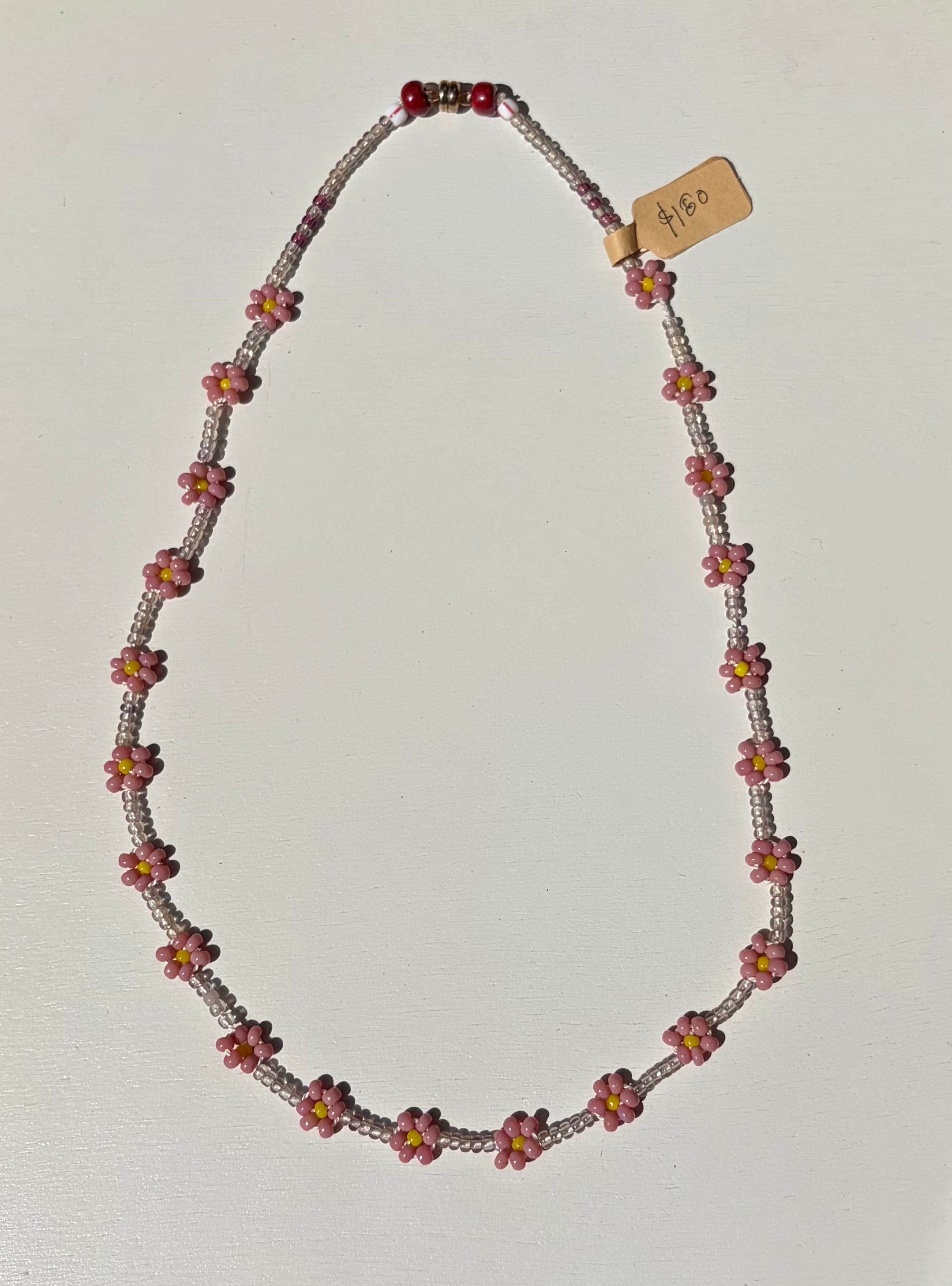 Vintage Icky Beads Daisy Chain | Long