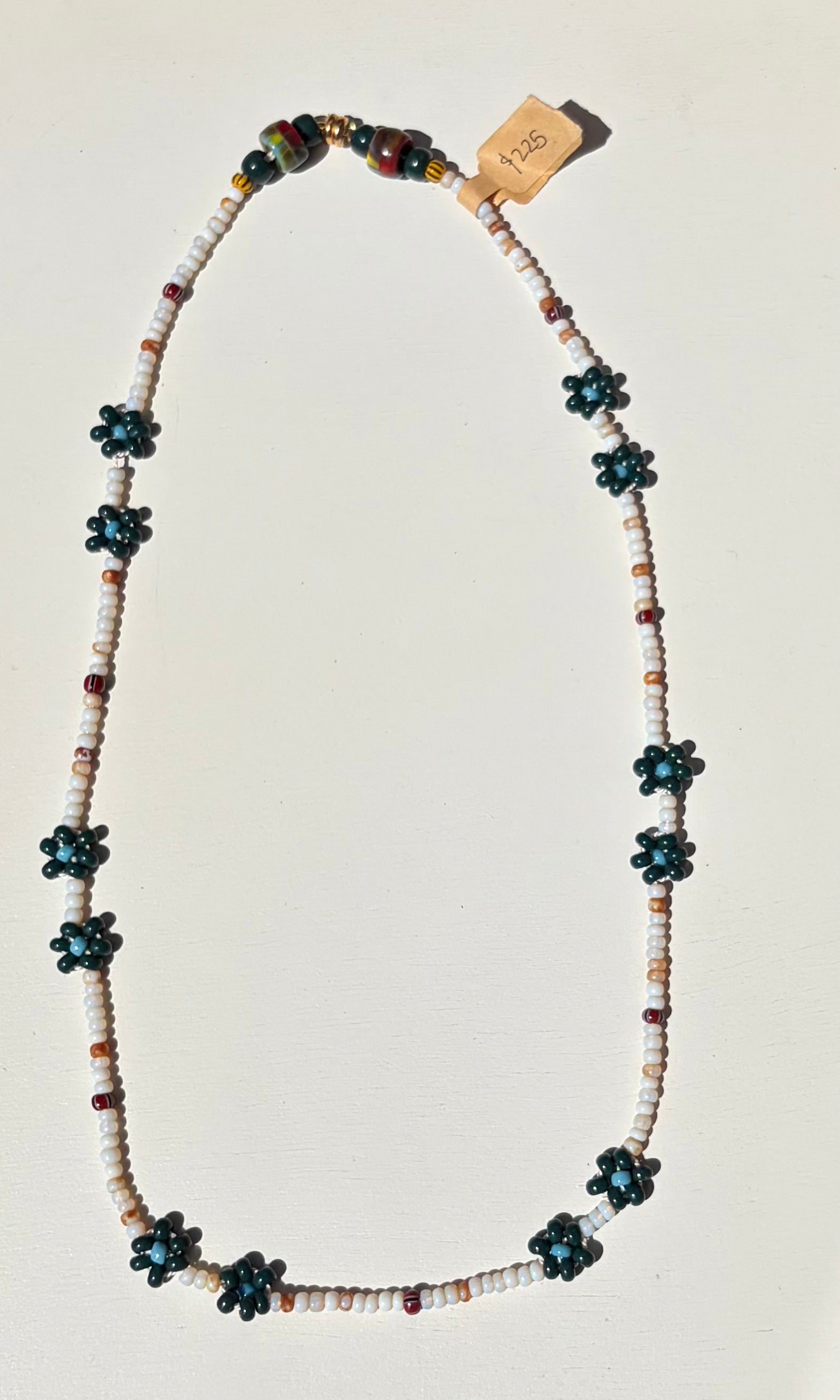 Vintage Icky Beads Daisy Chain | Long