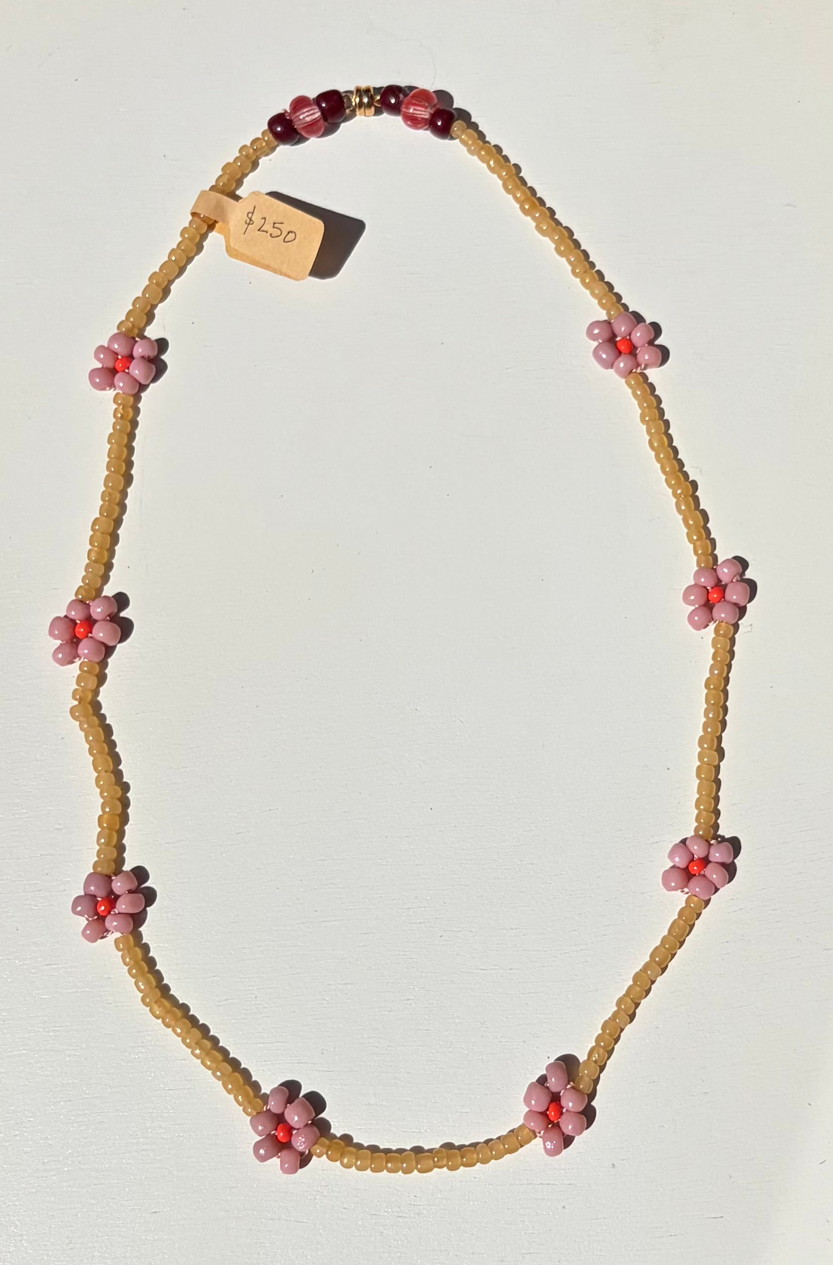 Vintage Icky Beads Daisy Chain | Long
