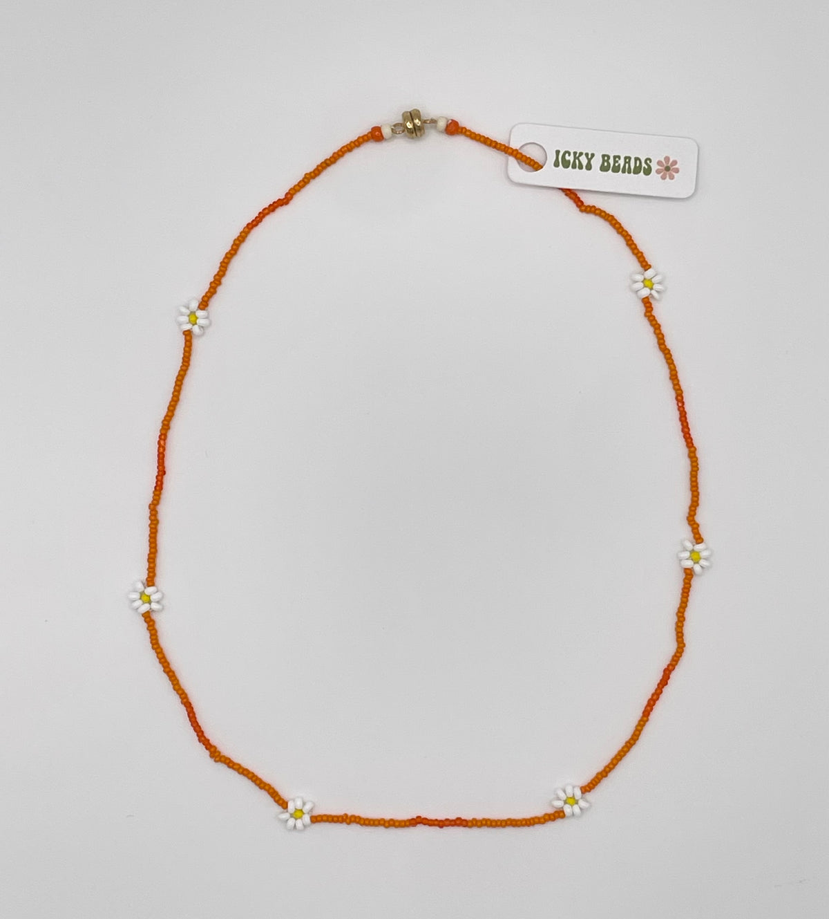 Vintage Icky Beads Daisy Chain