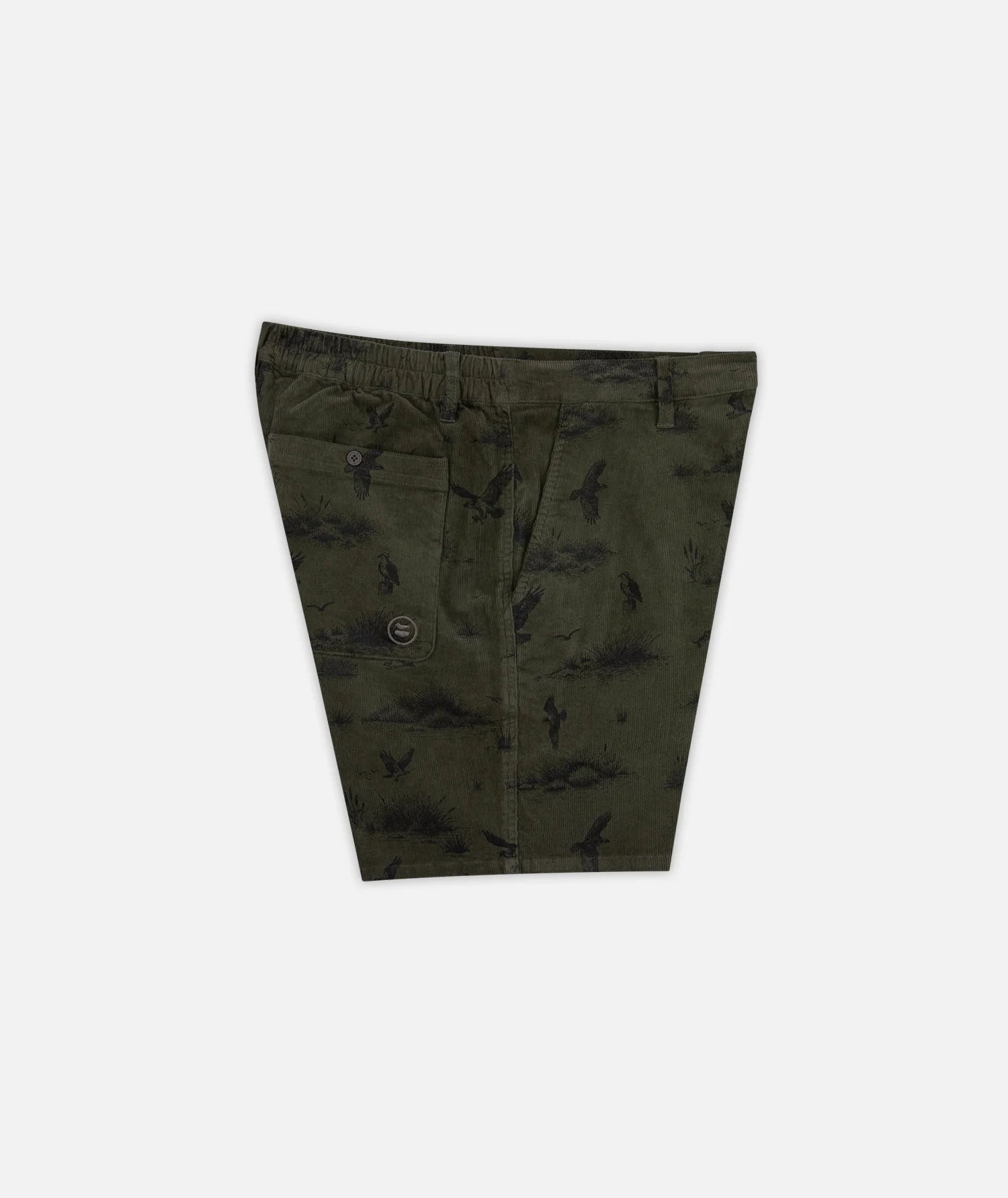 Midship Cord Walkshort - Marsh Green
