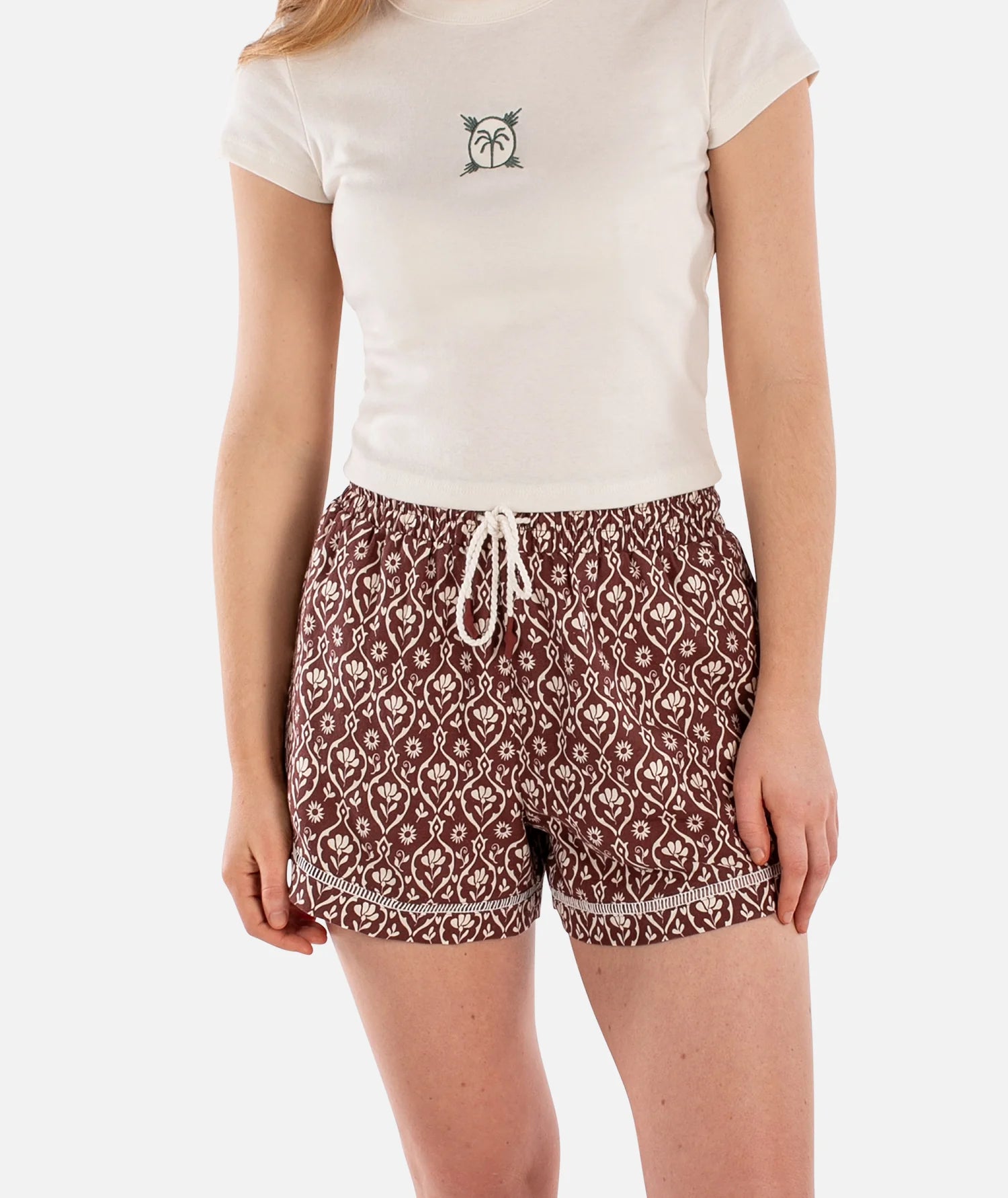 Dune Linen Short - Rust