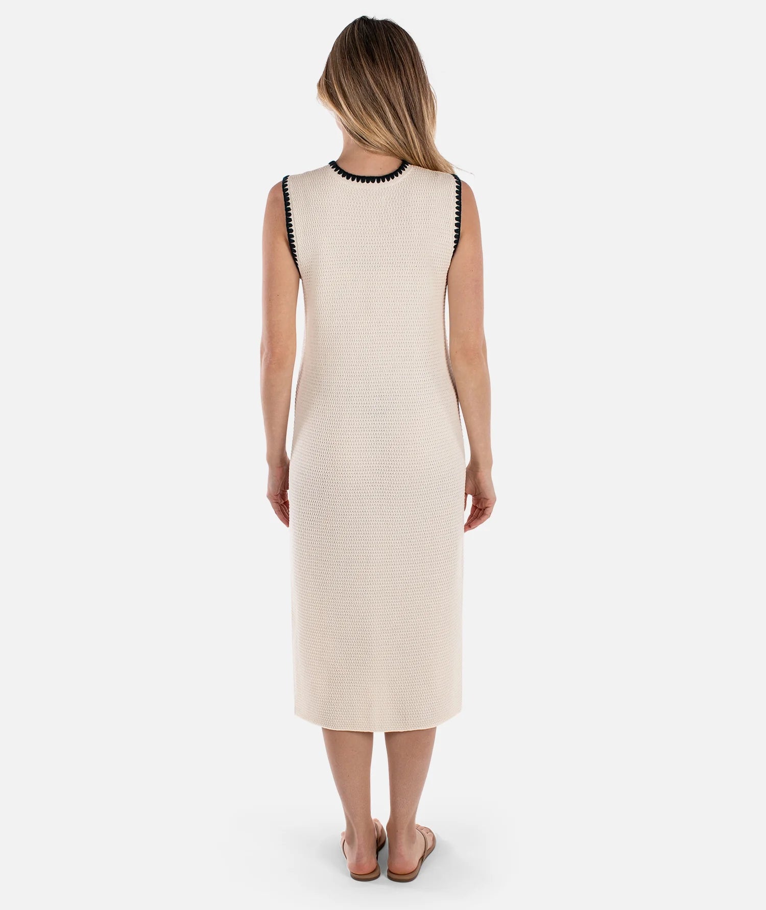 Bloom Knit Dress - Ivory