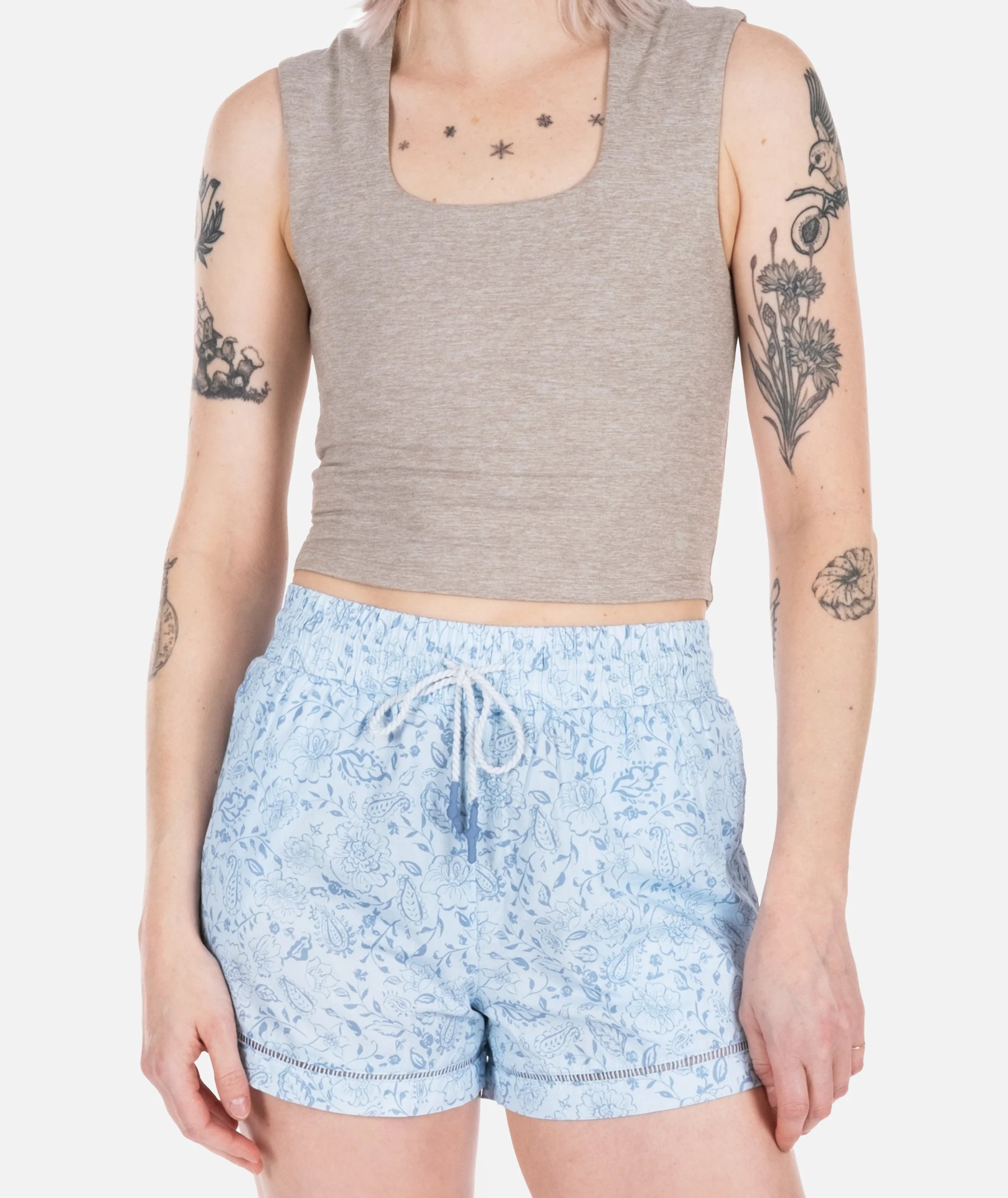 Dune Cotton Short - Blue