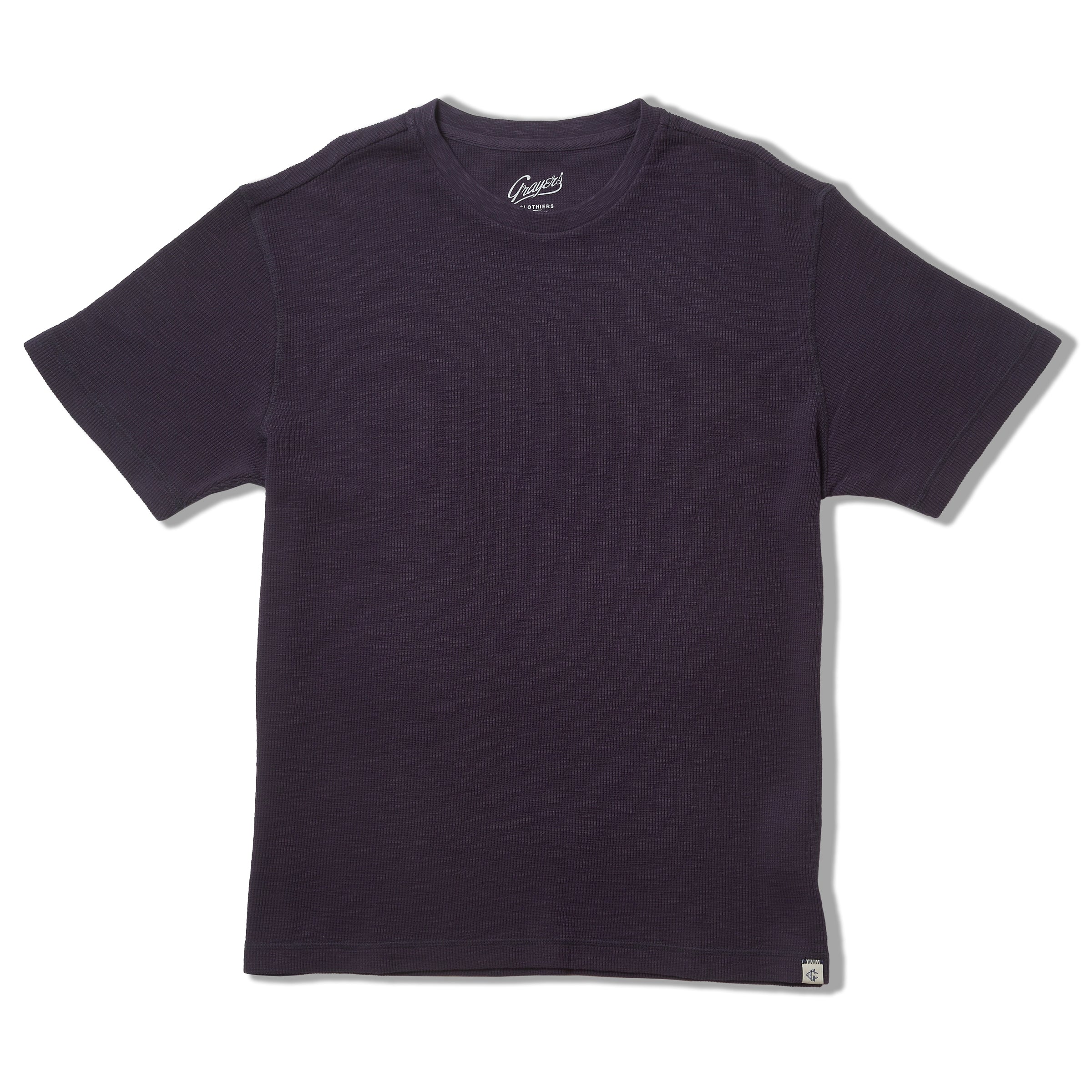 Clint Waffle Cotton Short Sleeve Crew