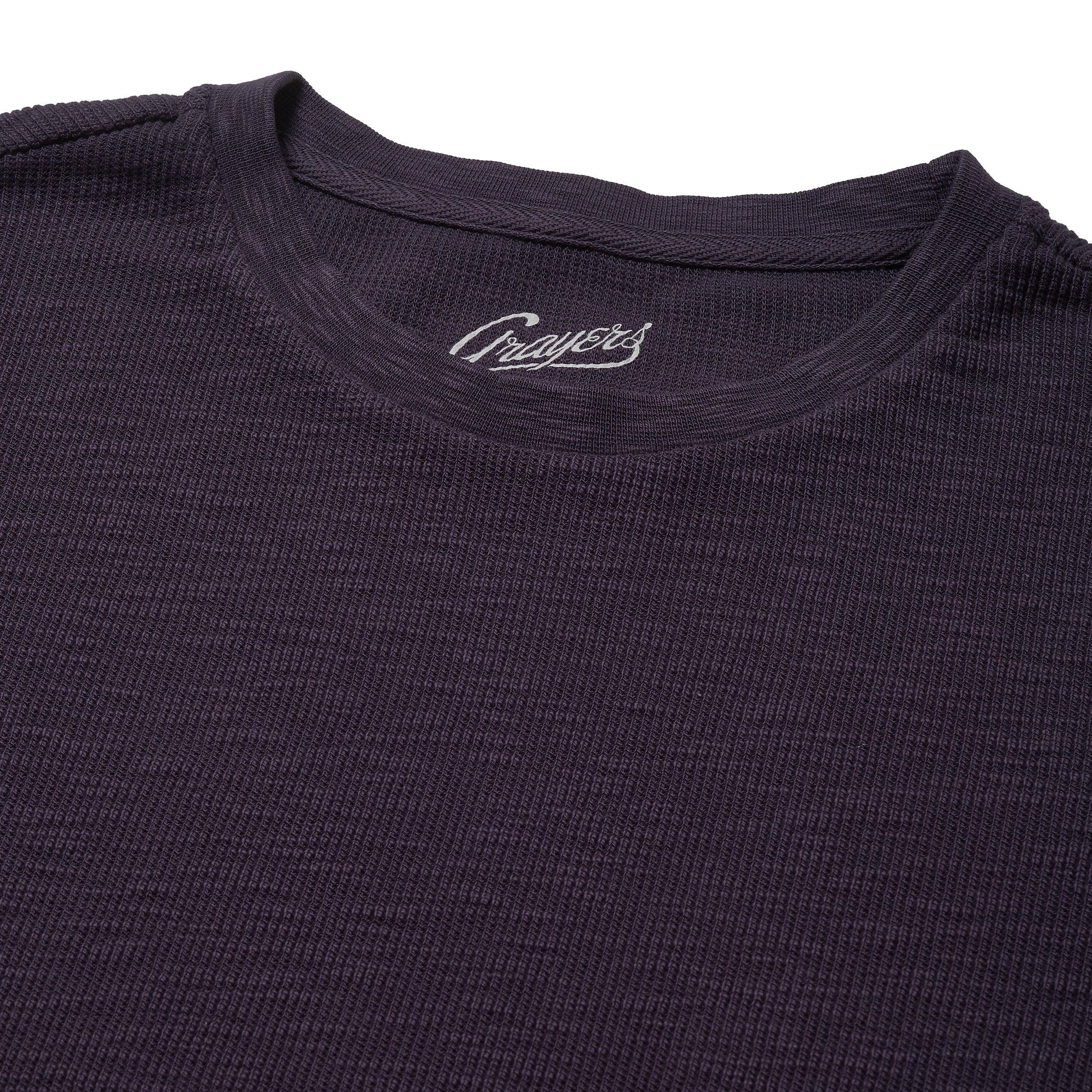 Clint Waffle Cotton Short Sleeve Crew