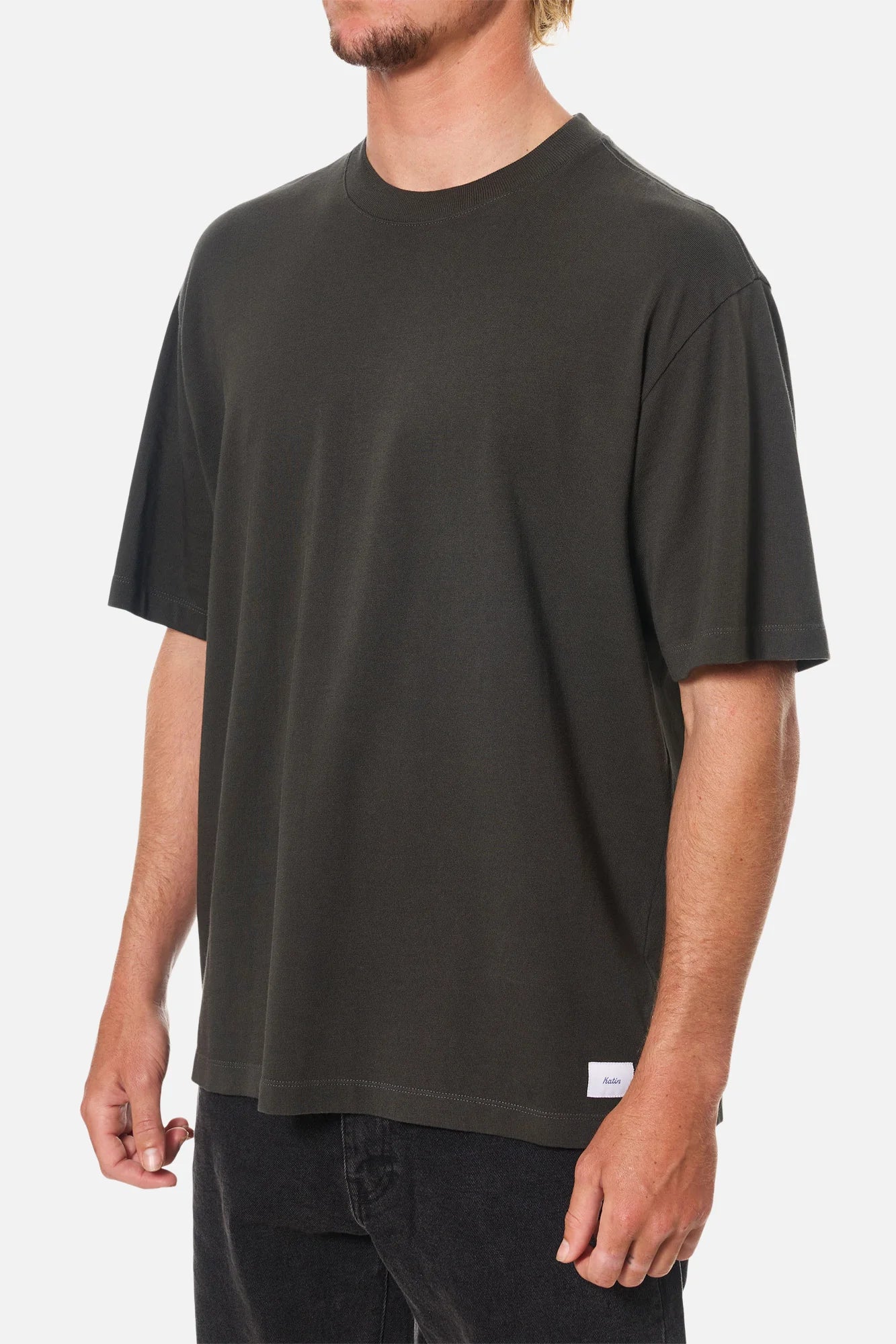 Box Fit Tee - Black Wash