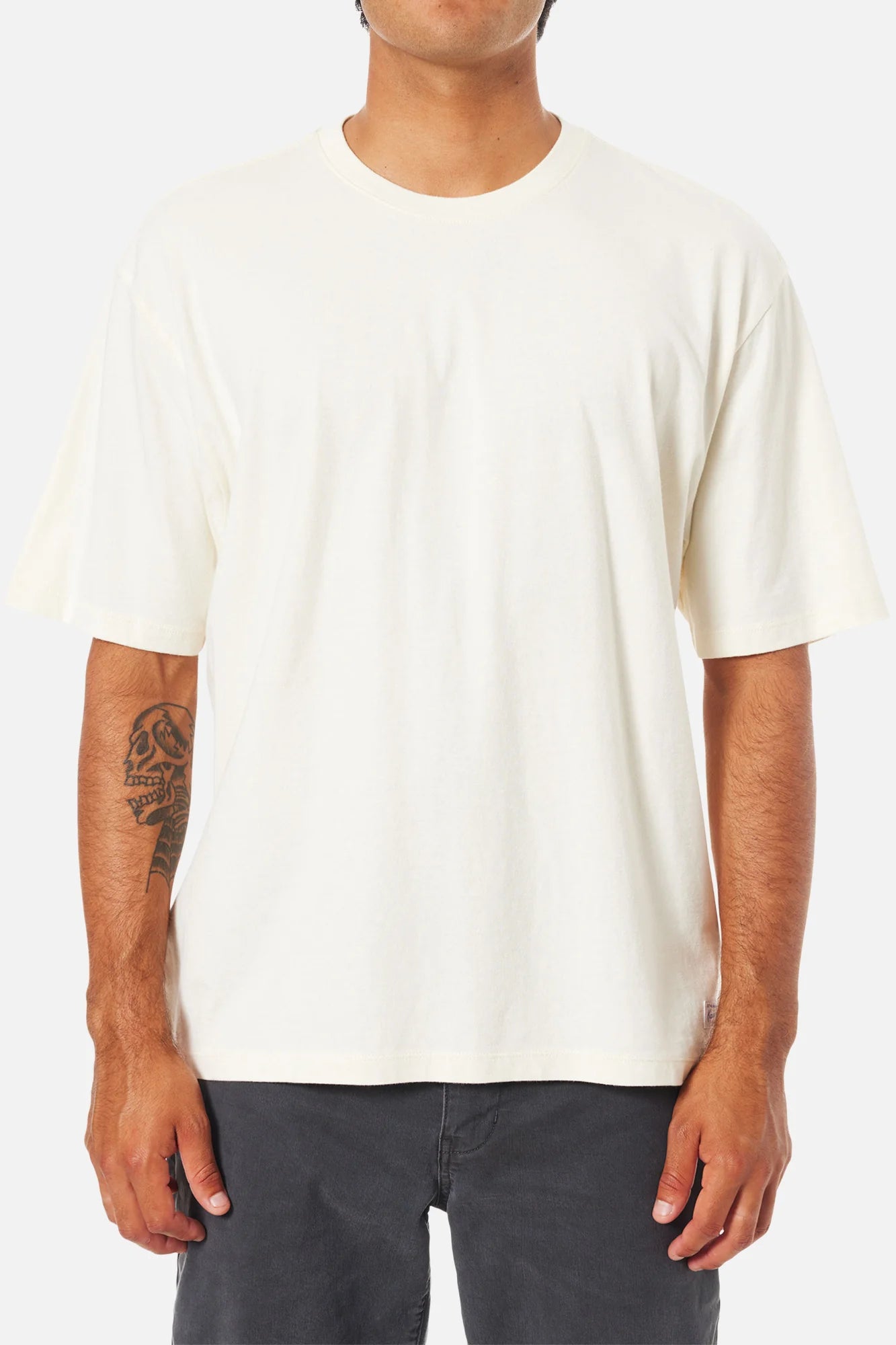 Box Fit Tee - Vintage White