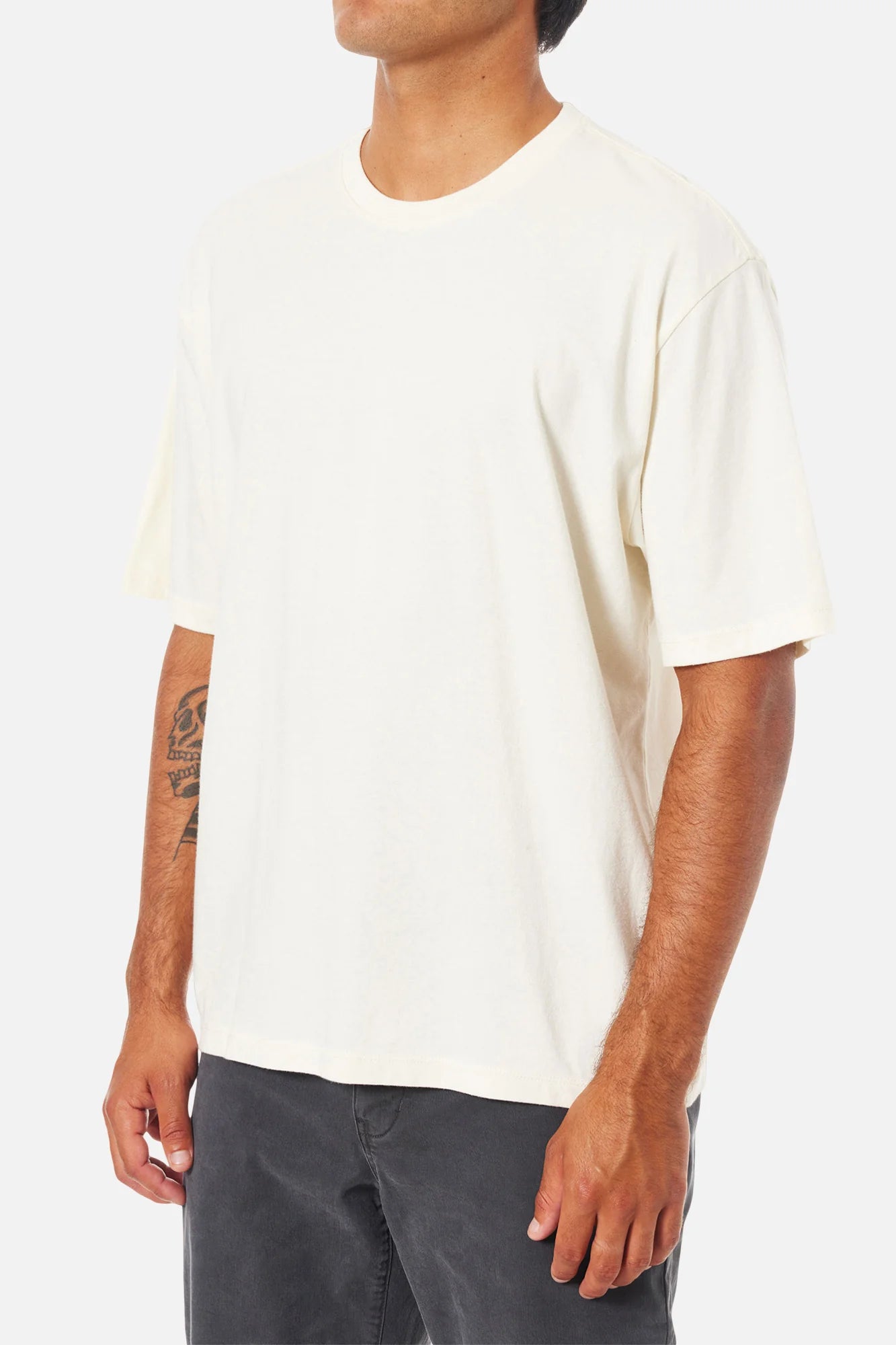 Box Fit Tee - Vintage White