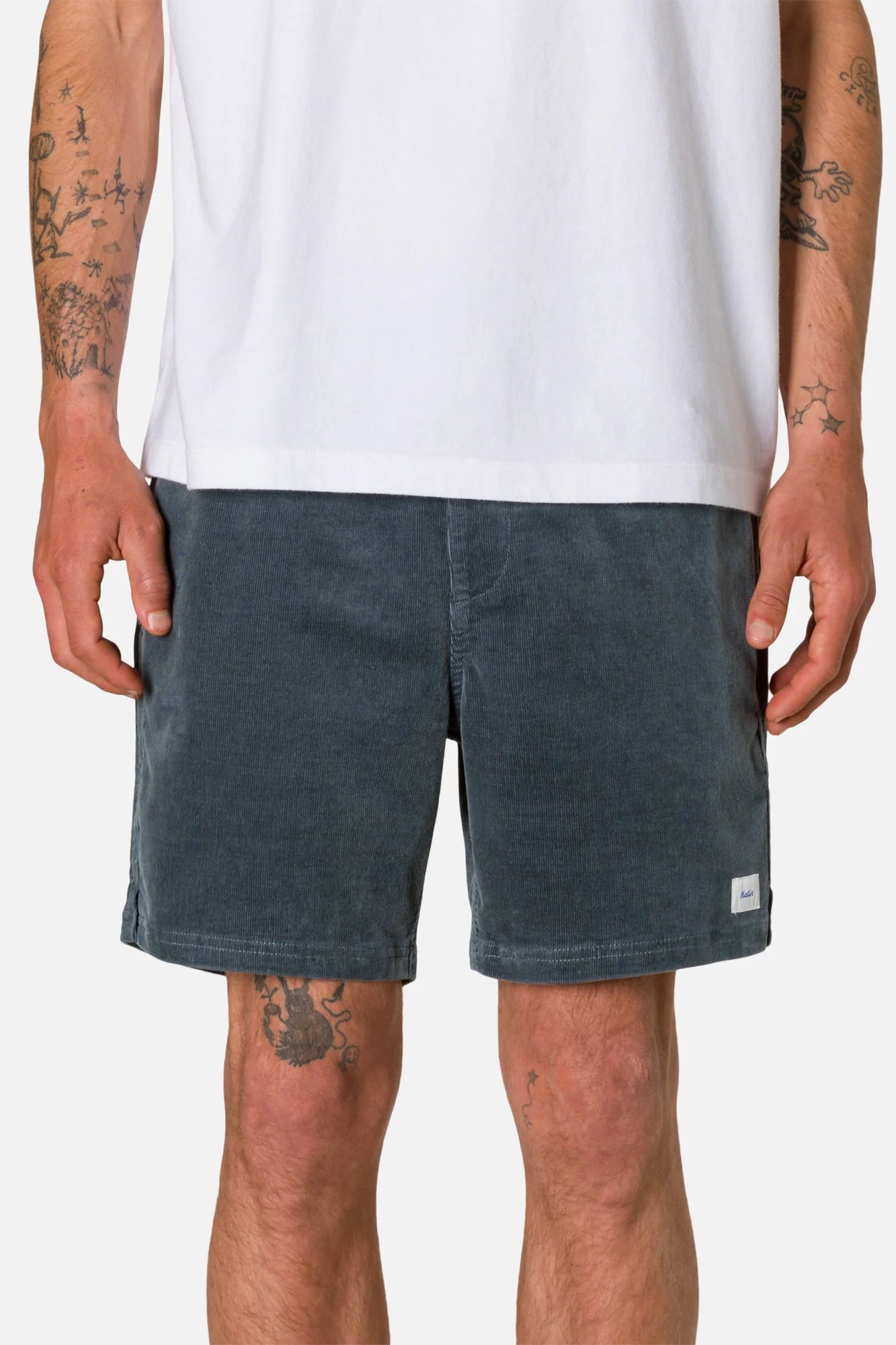 Cord Local Short - Tempest Blue