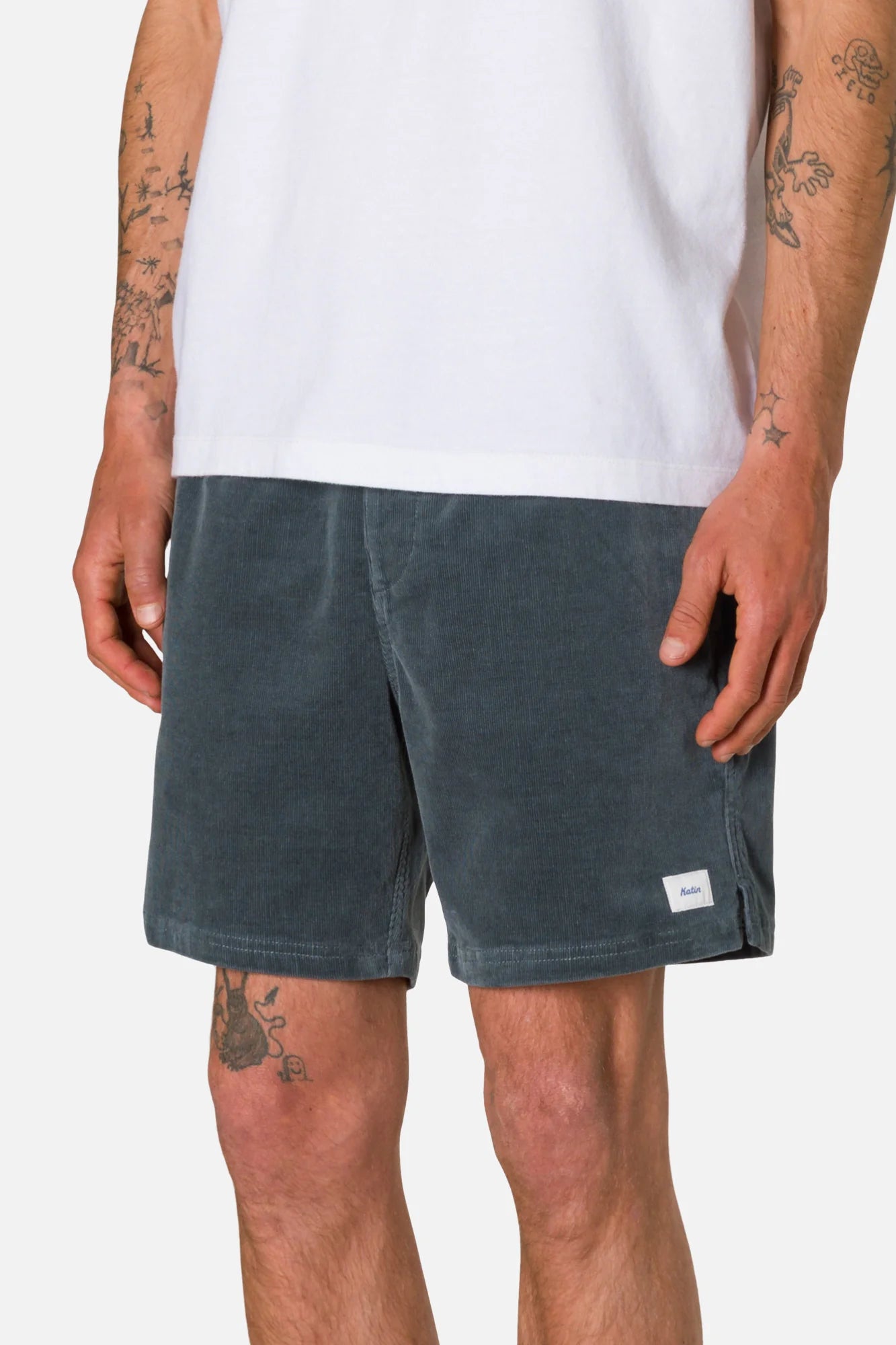 Cord Local Short - Tempest Blue