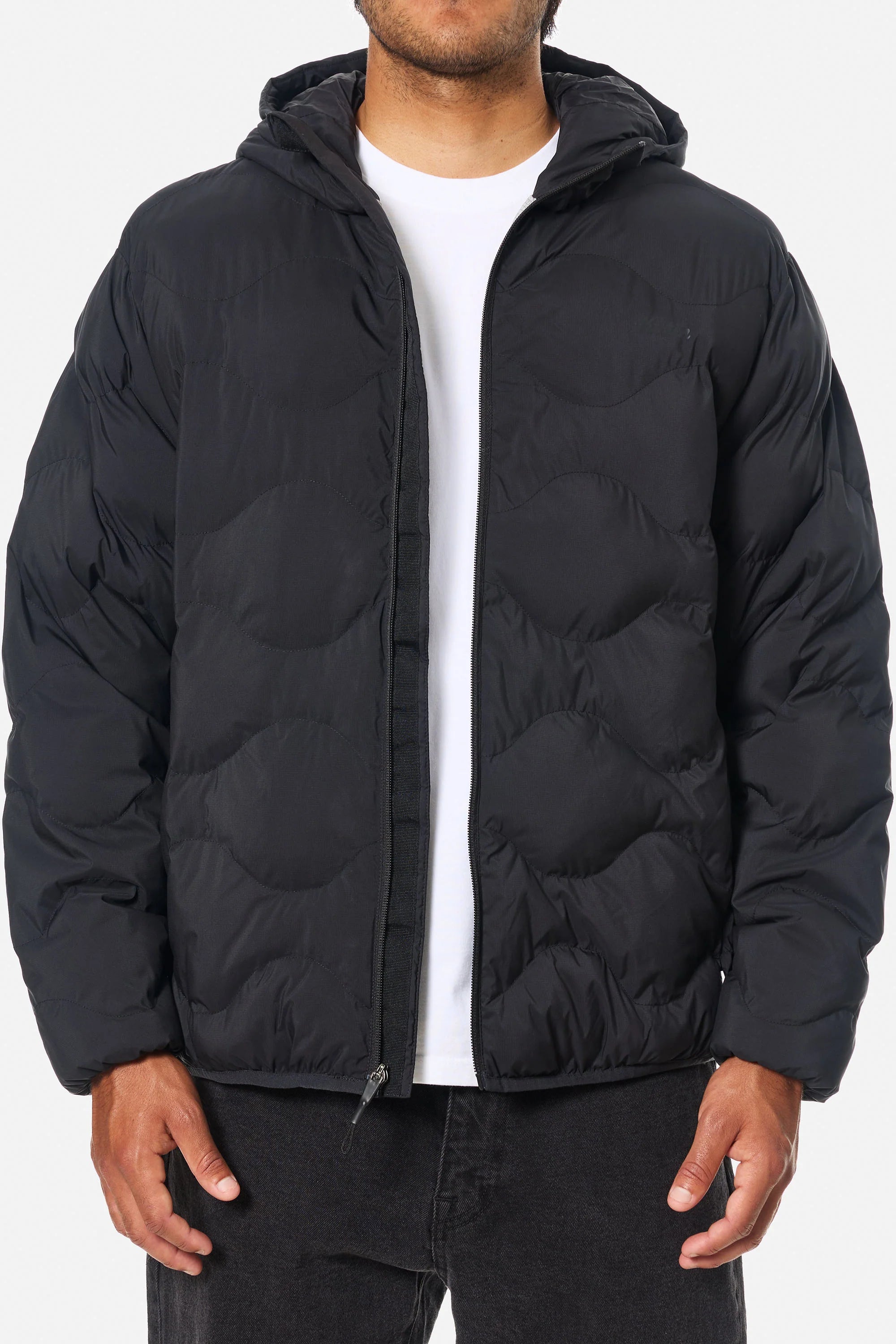 OTG Henson Hooded Puffer - Black