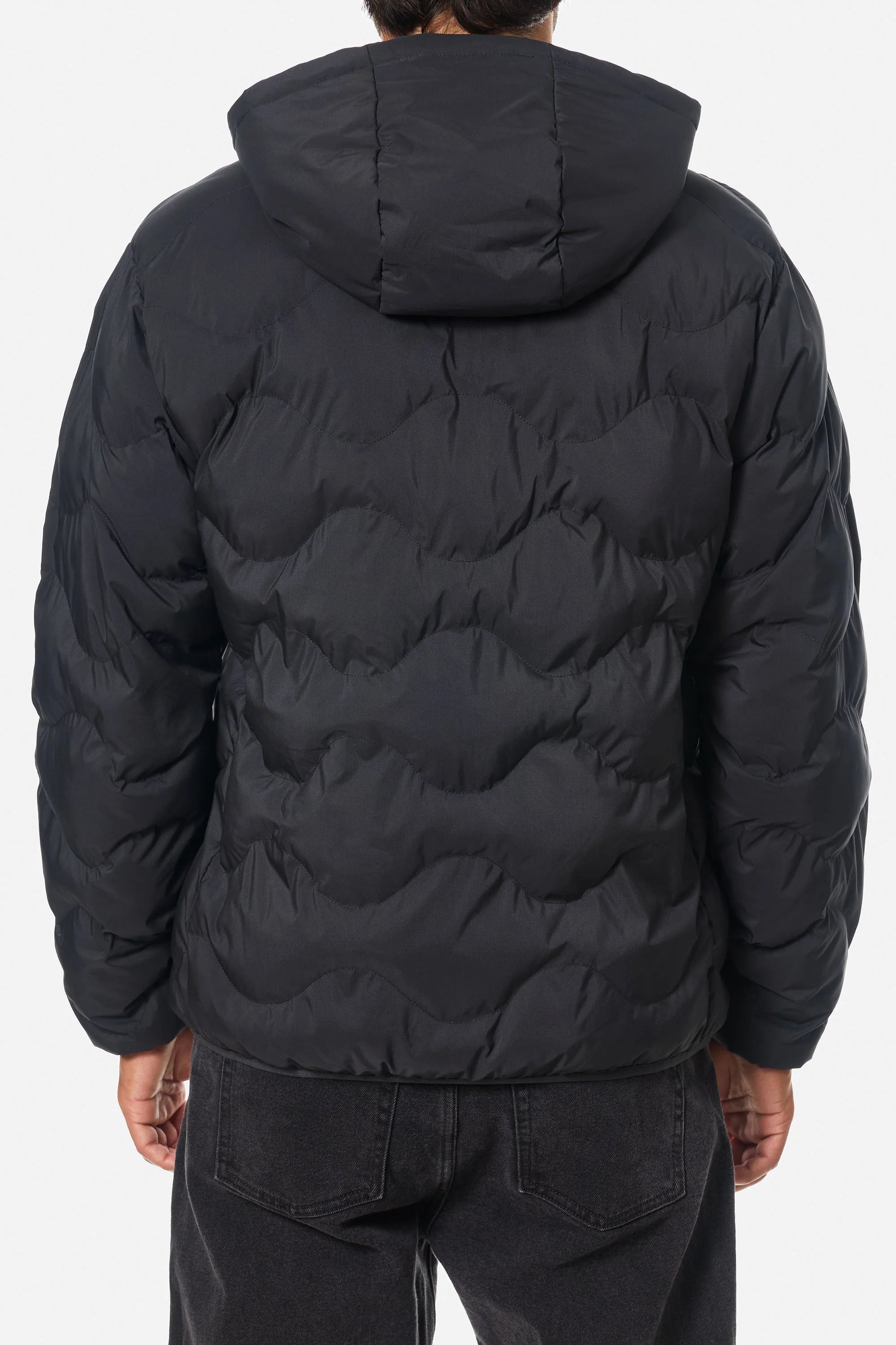 OTG Henson Hooded Puffer - Black