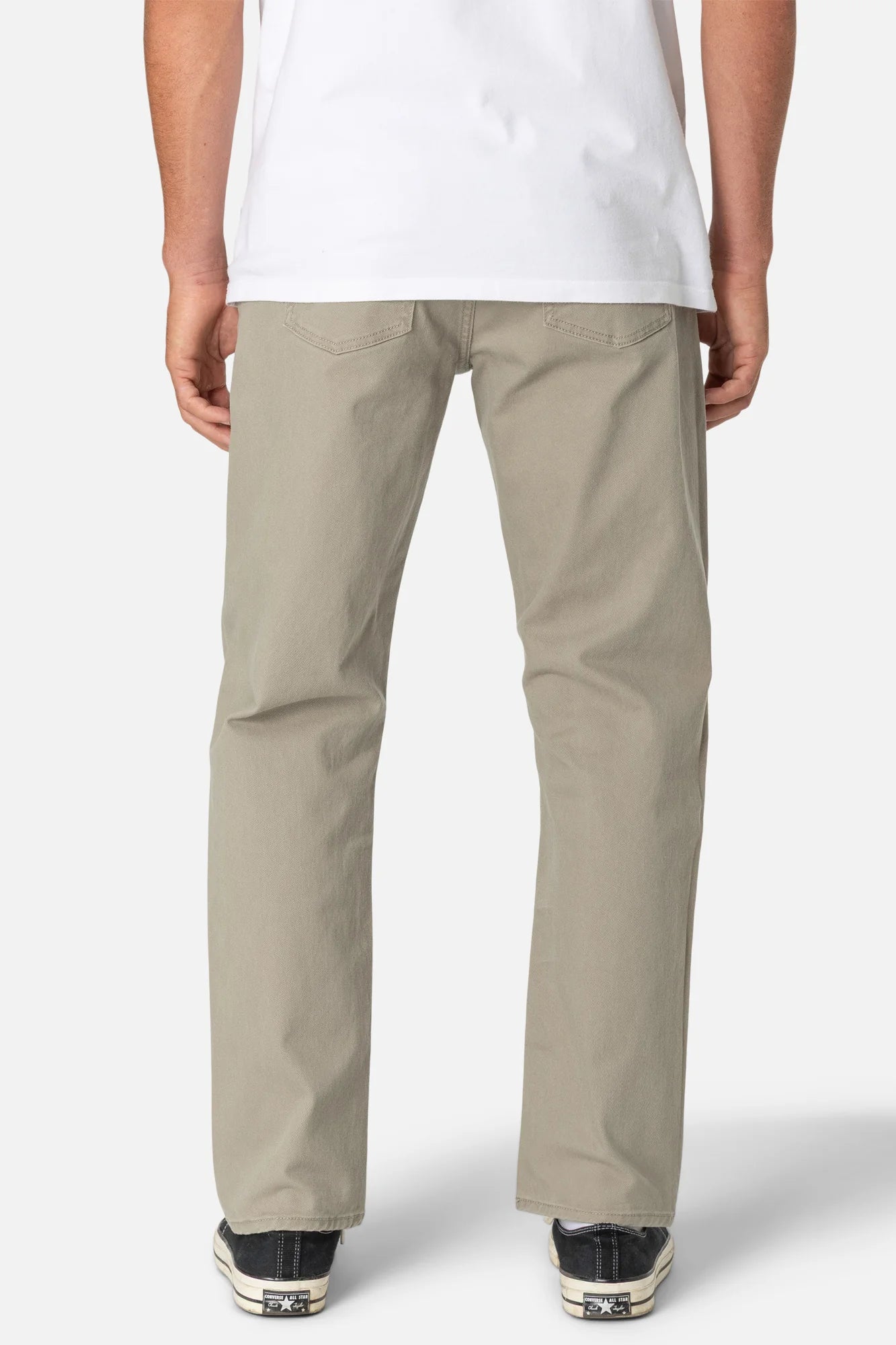 Ren 57 Classic Straight Bull Denim - Vintage Khaki