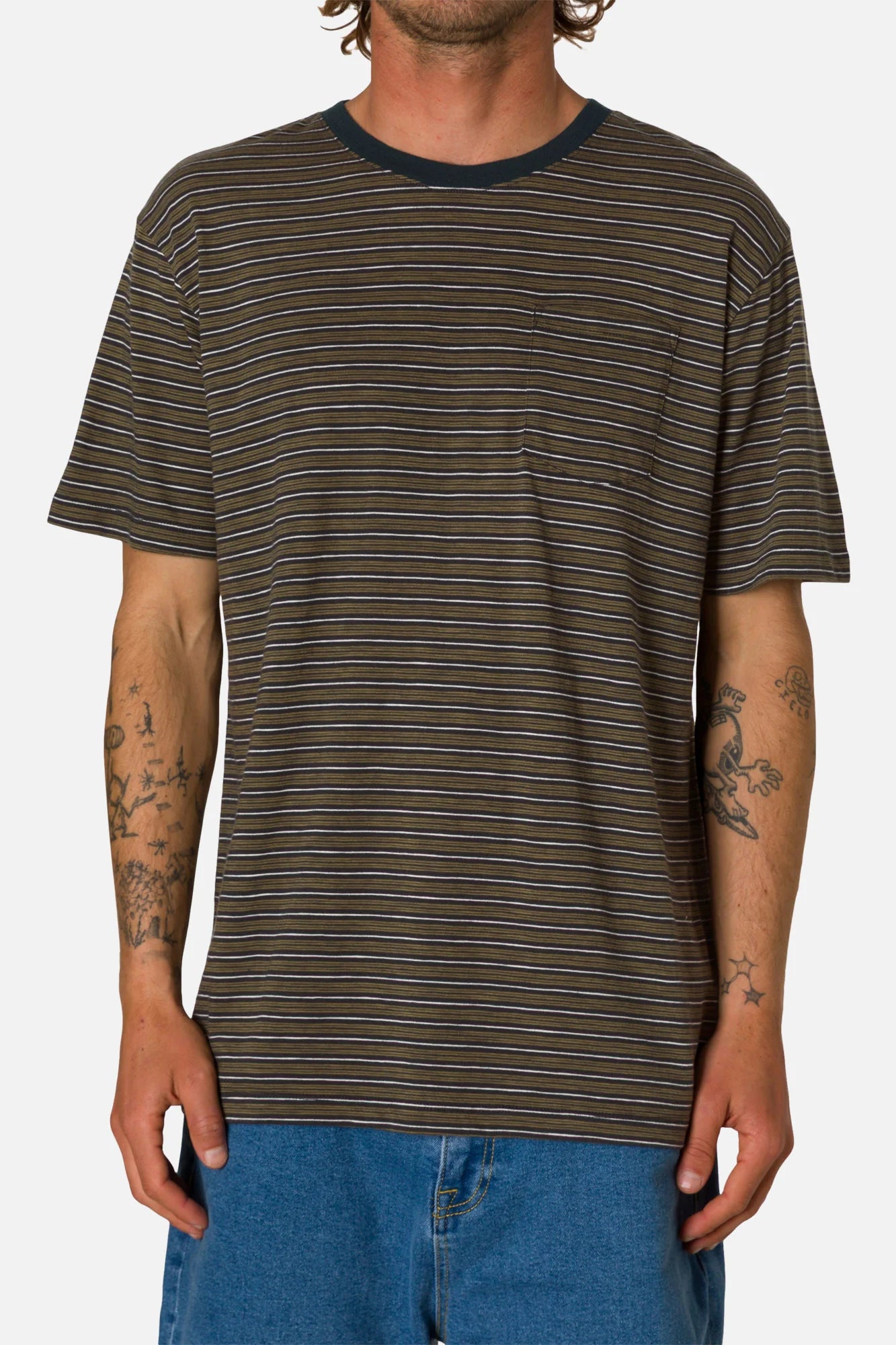 Rural Pocket Tee - Black Wash