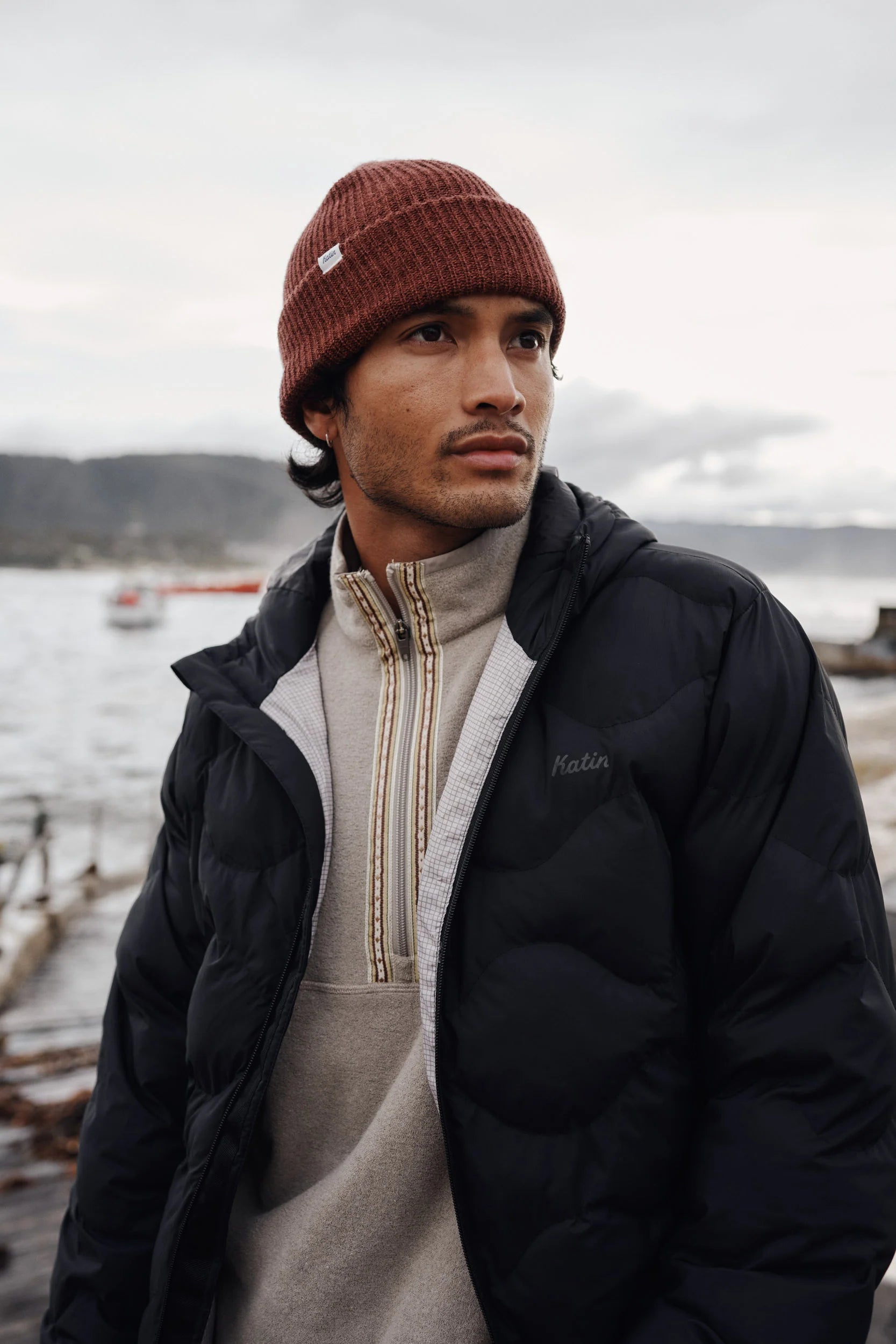 OTG Henson Hooded Puffer - Black
