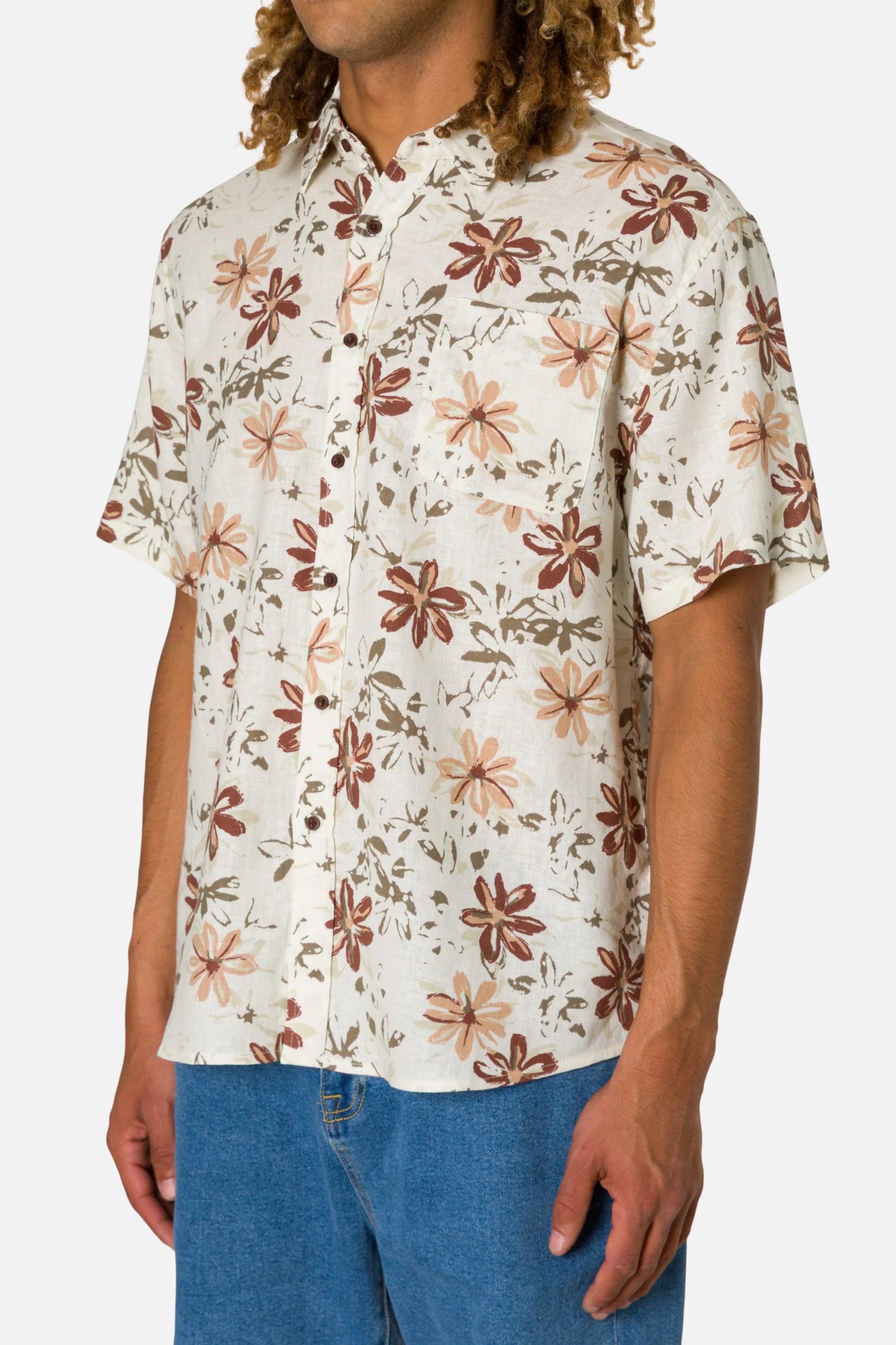 Petals Shirt - Brush