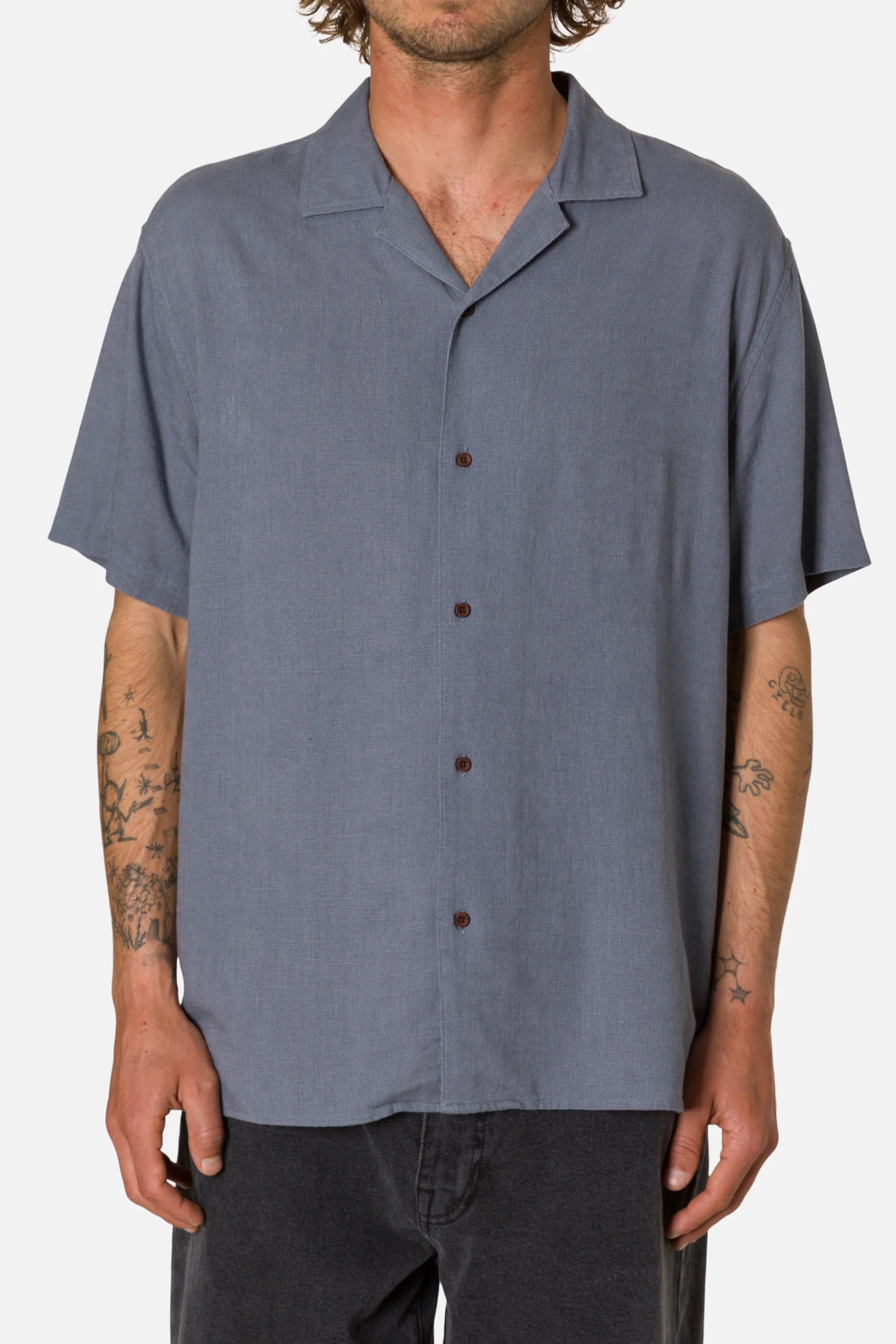 Teller Shirt - Tempest Blue