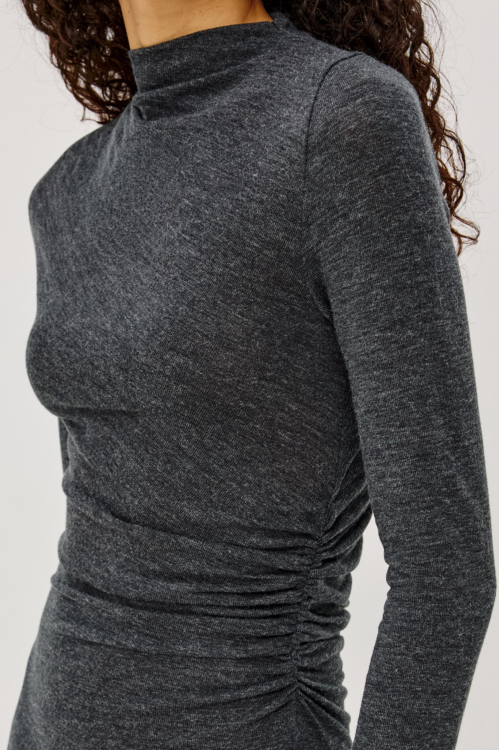 Margaret Dress - Charcoal