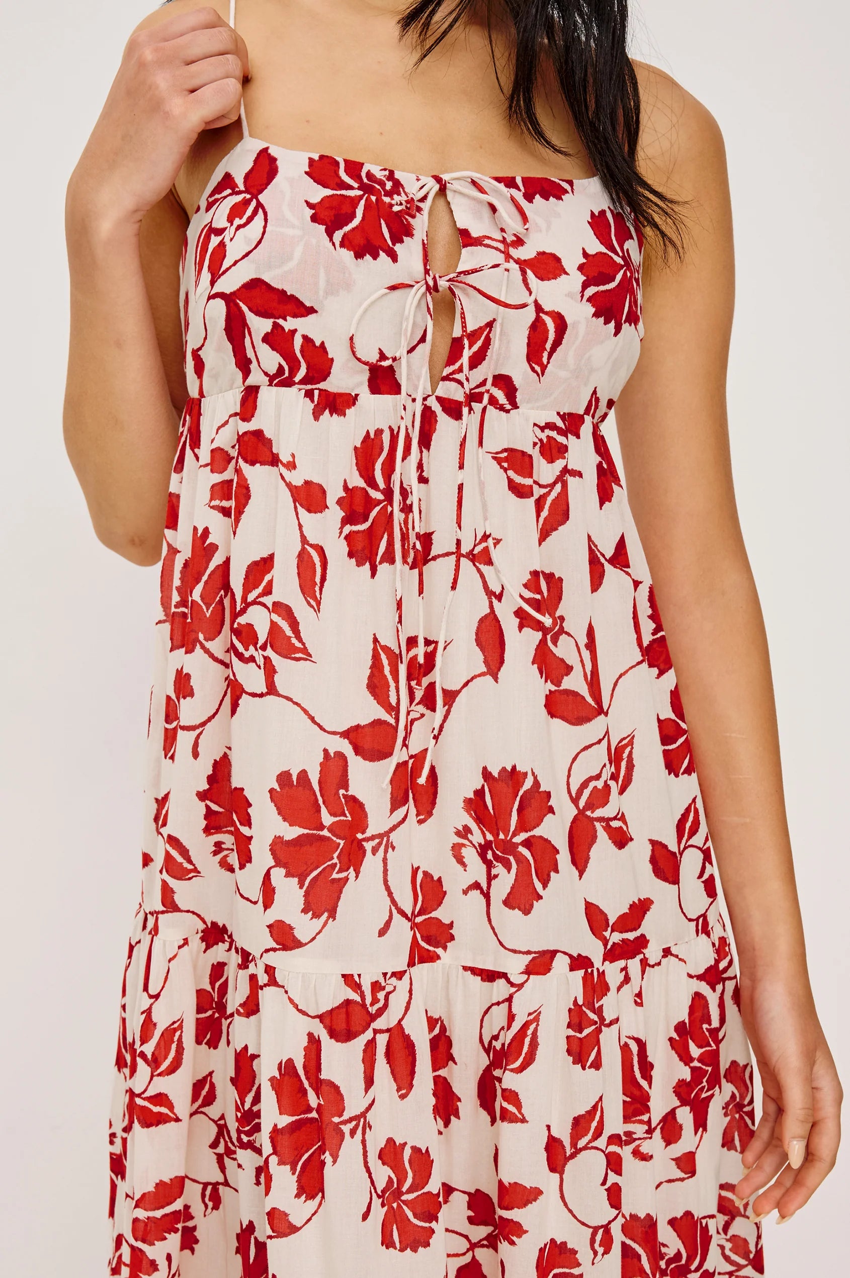 Mica Dress - Red Jasmine