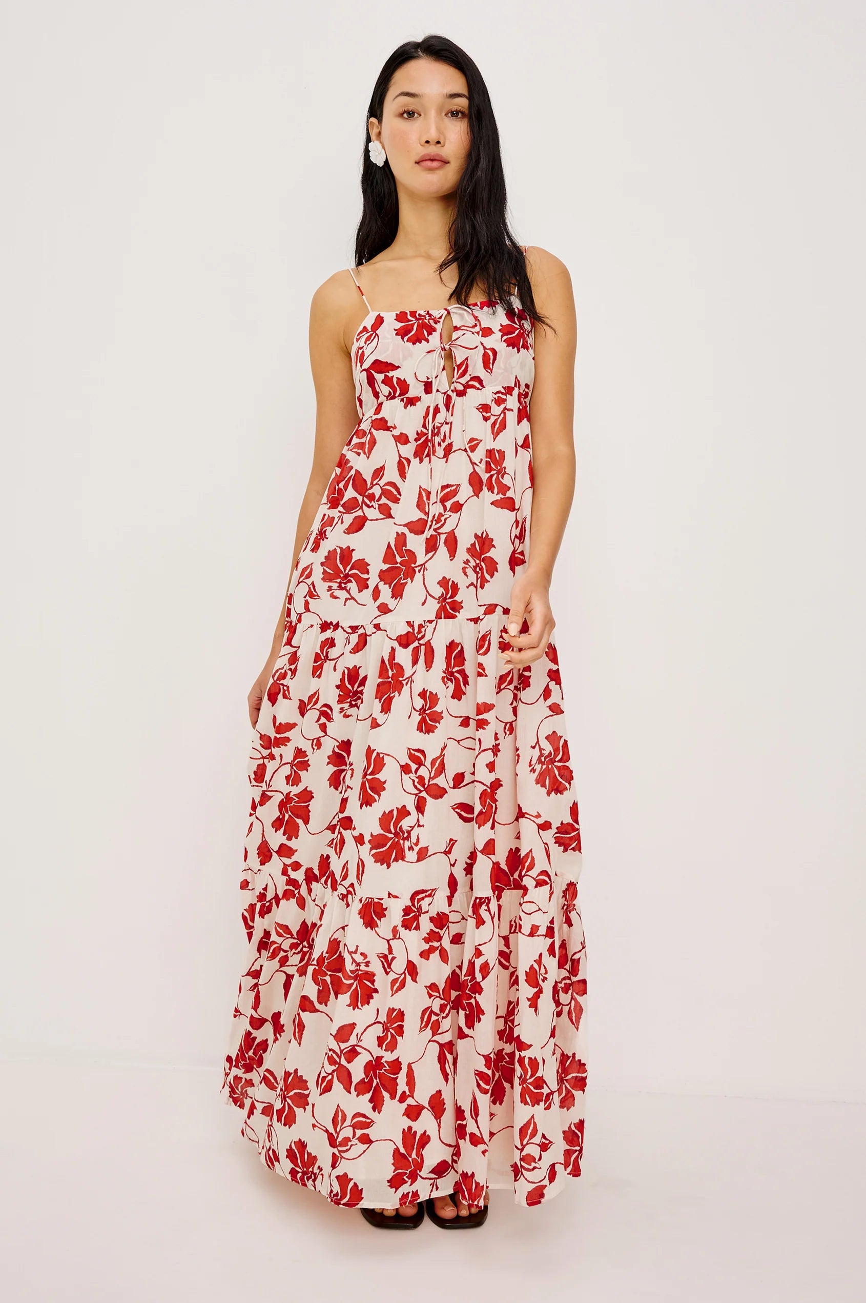 Mica Dress - Red Jasmine