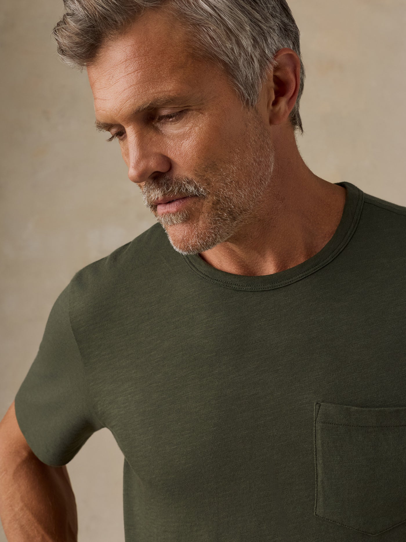 Sunwashed Pocket Tee - Forest Grove