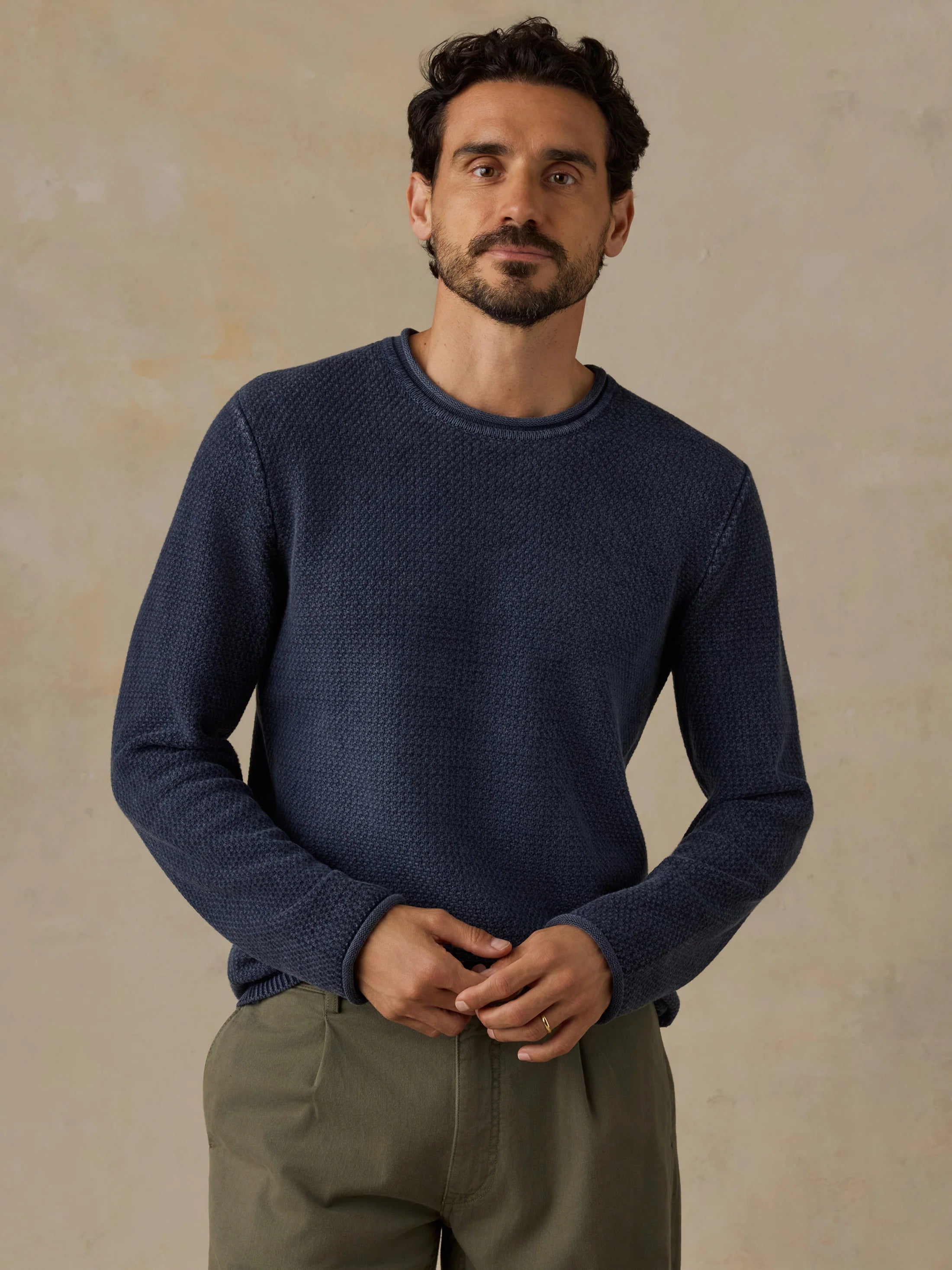Sunwashed Dockside Sweater - Abyss Navy