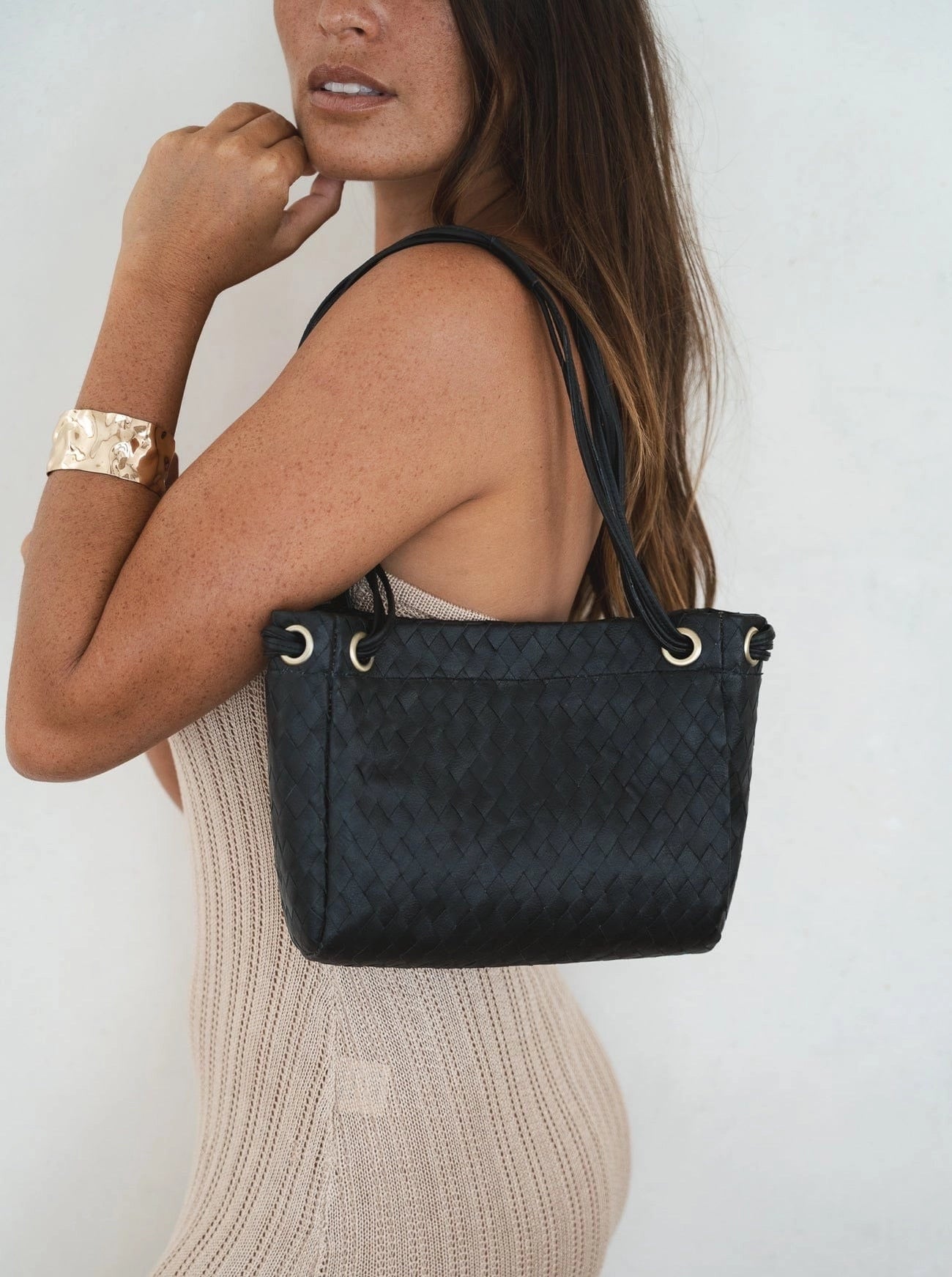 Woven Lou Handbag