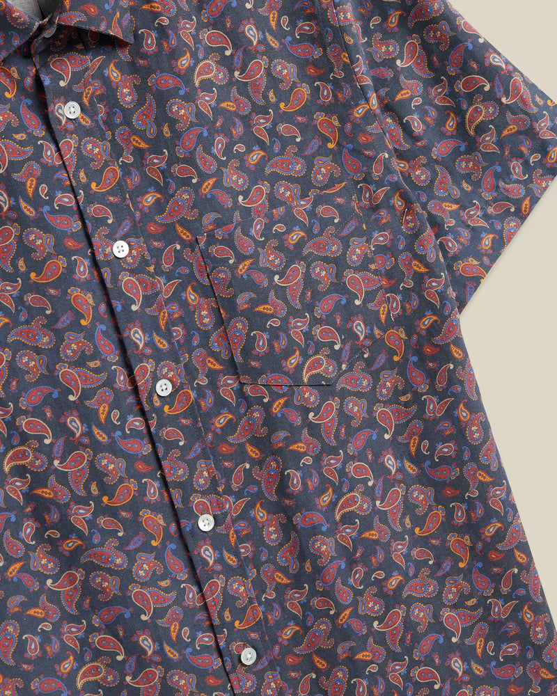 Paisley Silk/Linen