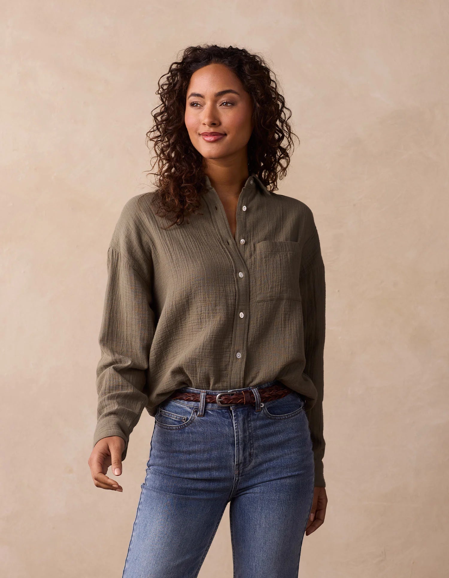 Kalo Weekender Overshirt - Deep Sage